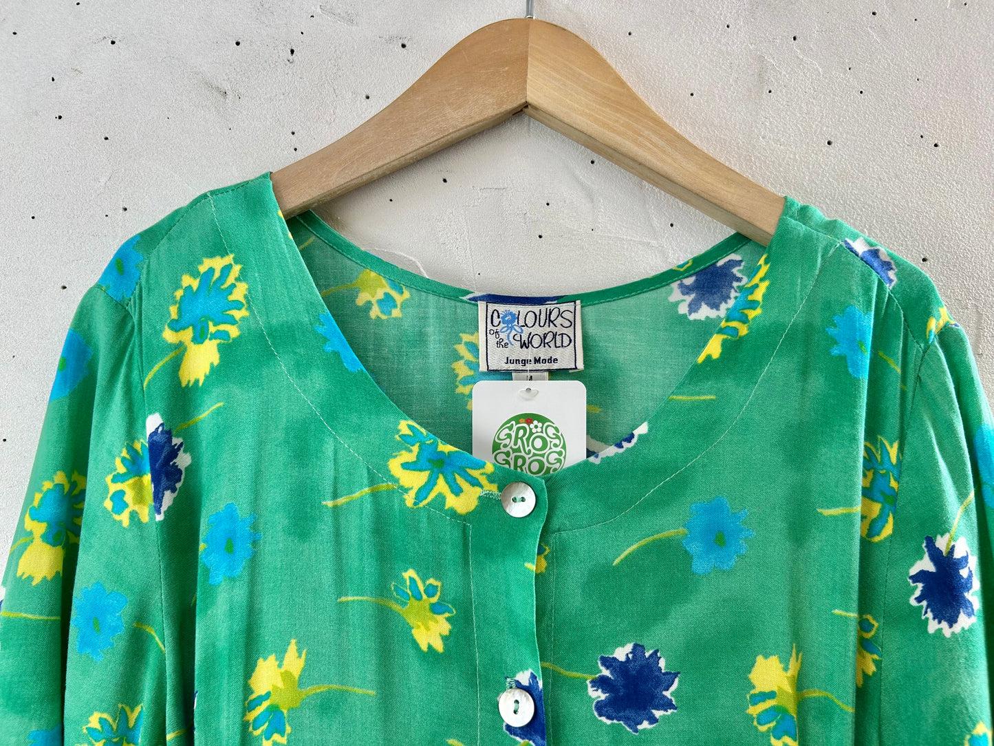 Vintage Viscose Dress [G30636]