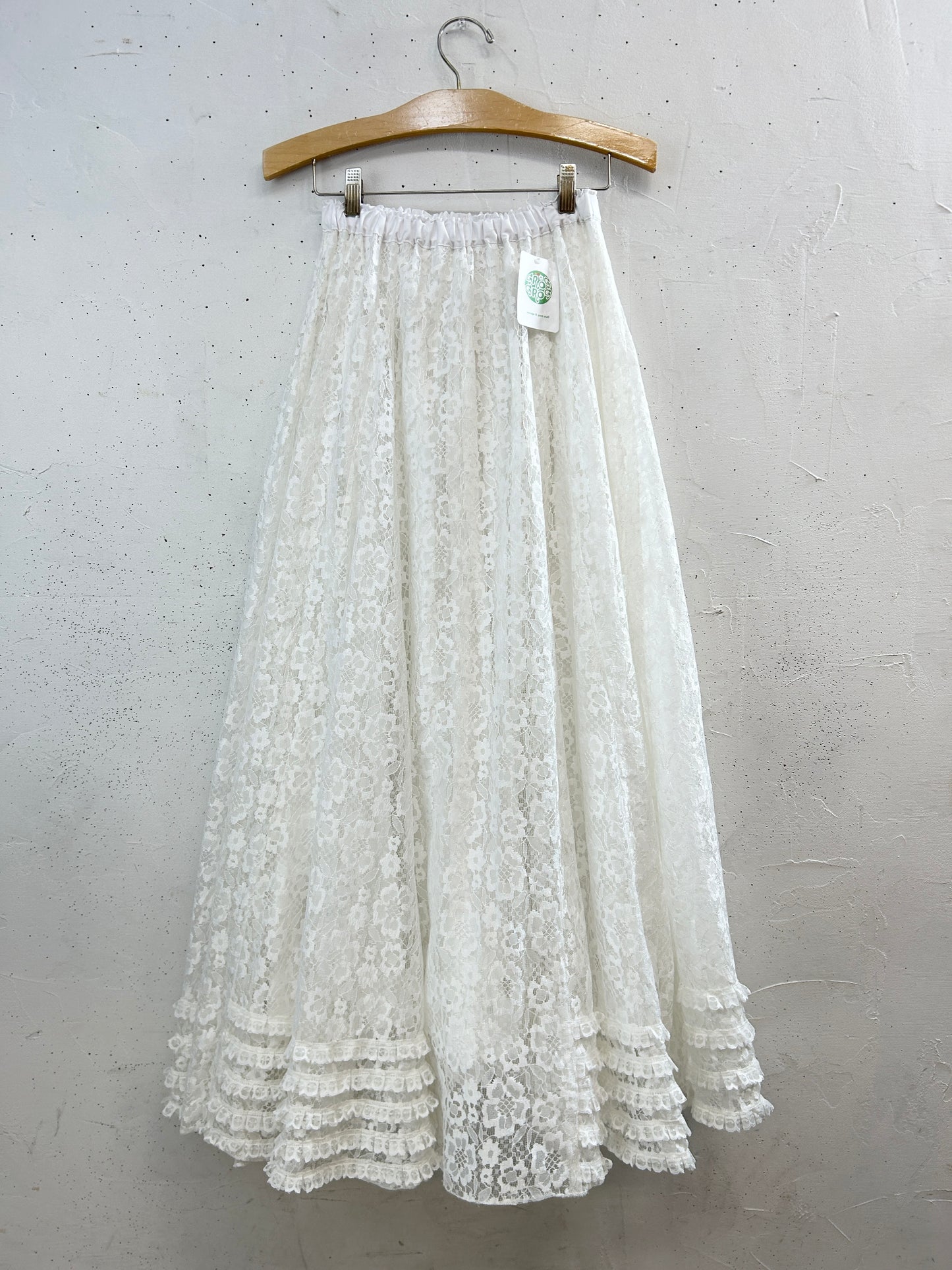 Vintage Lace Skirt [C31824]