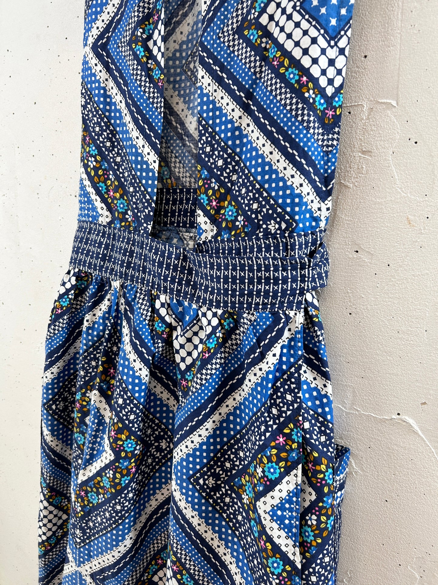 Vintage Dress ’70s Apron [H30837]