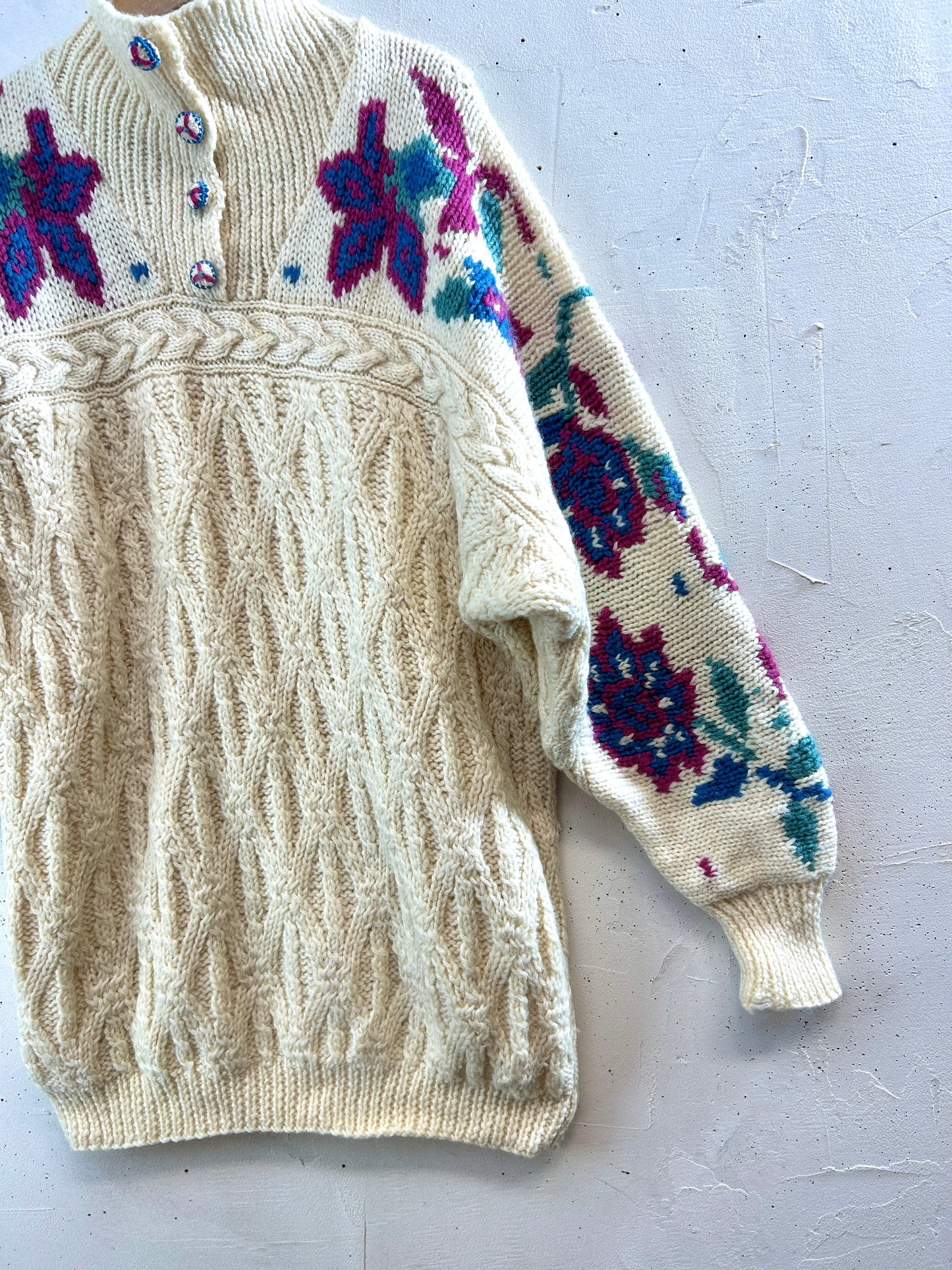 Vintage Knit Sweater [K30686]