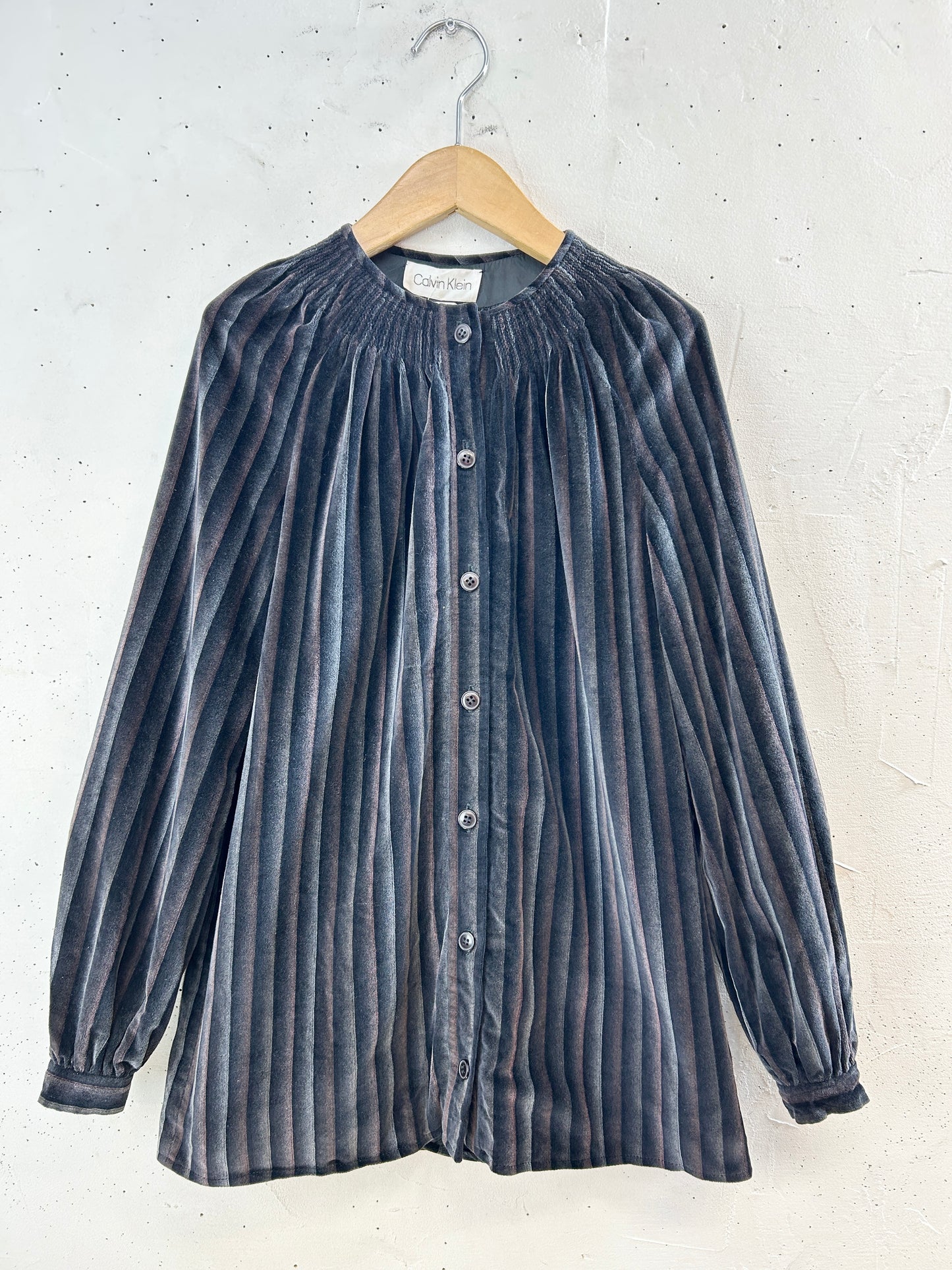 Vintage Velour Jacket 〜Calvin Klein〜 [J30444]