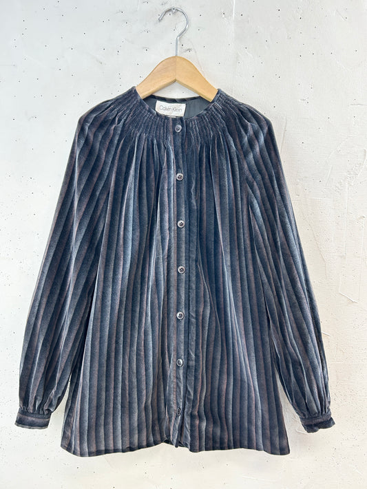 Vintage Velour Jacket 〜Calvin Klein〜 [J30444]