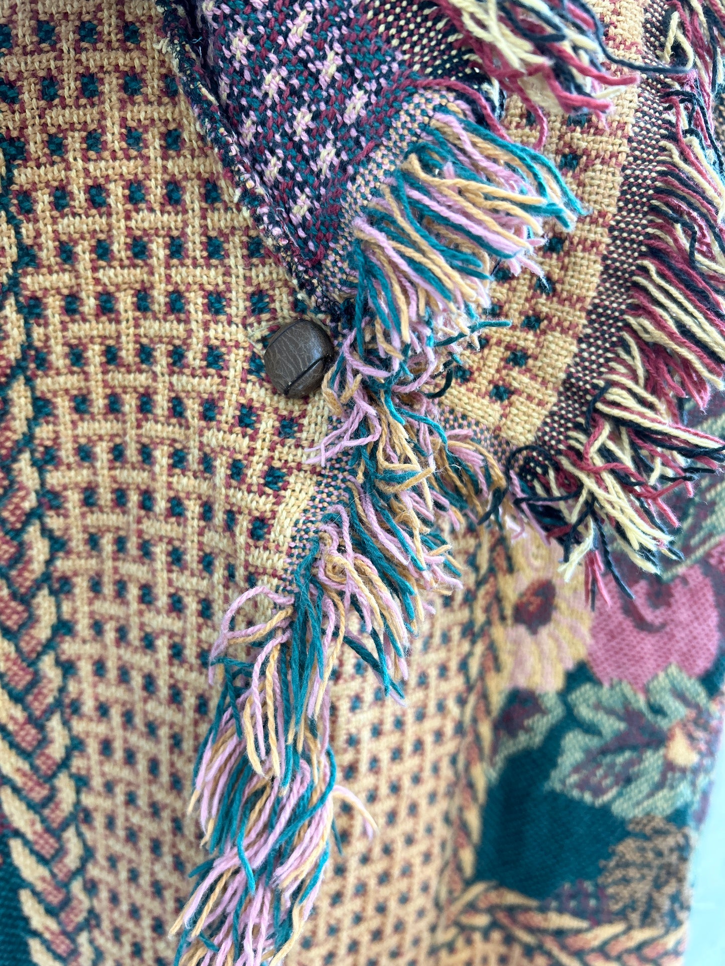 Vintage Rug Vest [A31328]