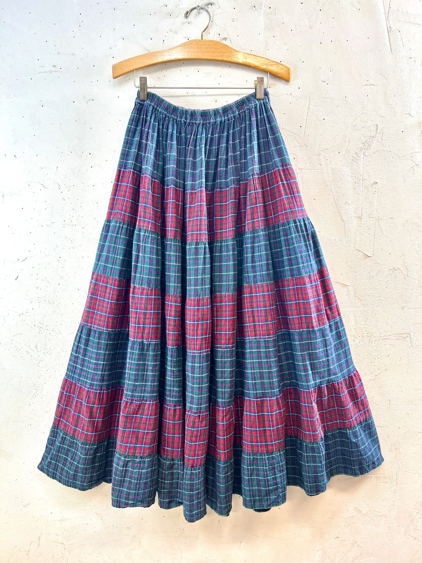 Vintage Tiered Skirt [K30731]
