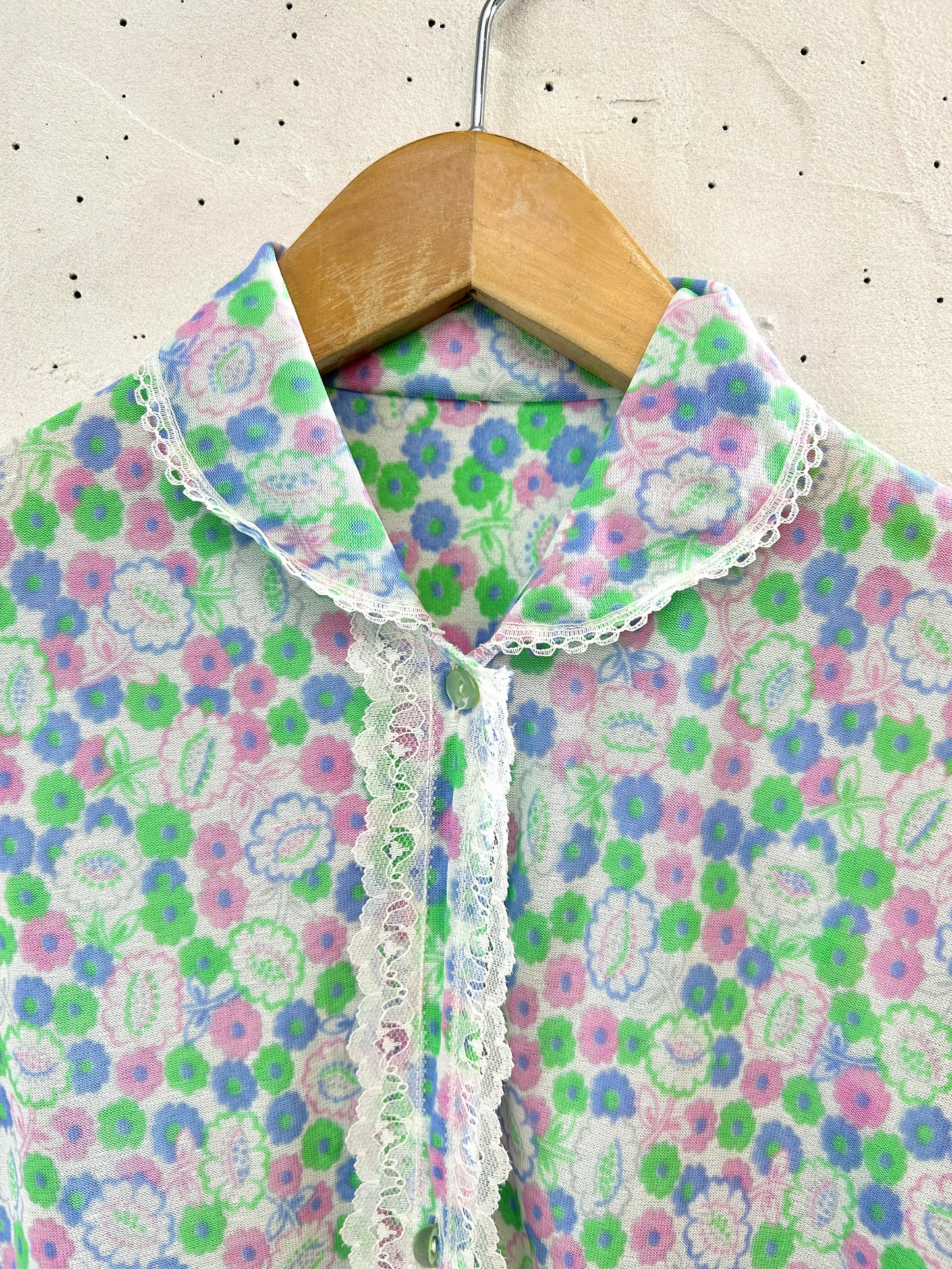 Vintage Flower Shirt [E32272]