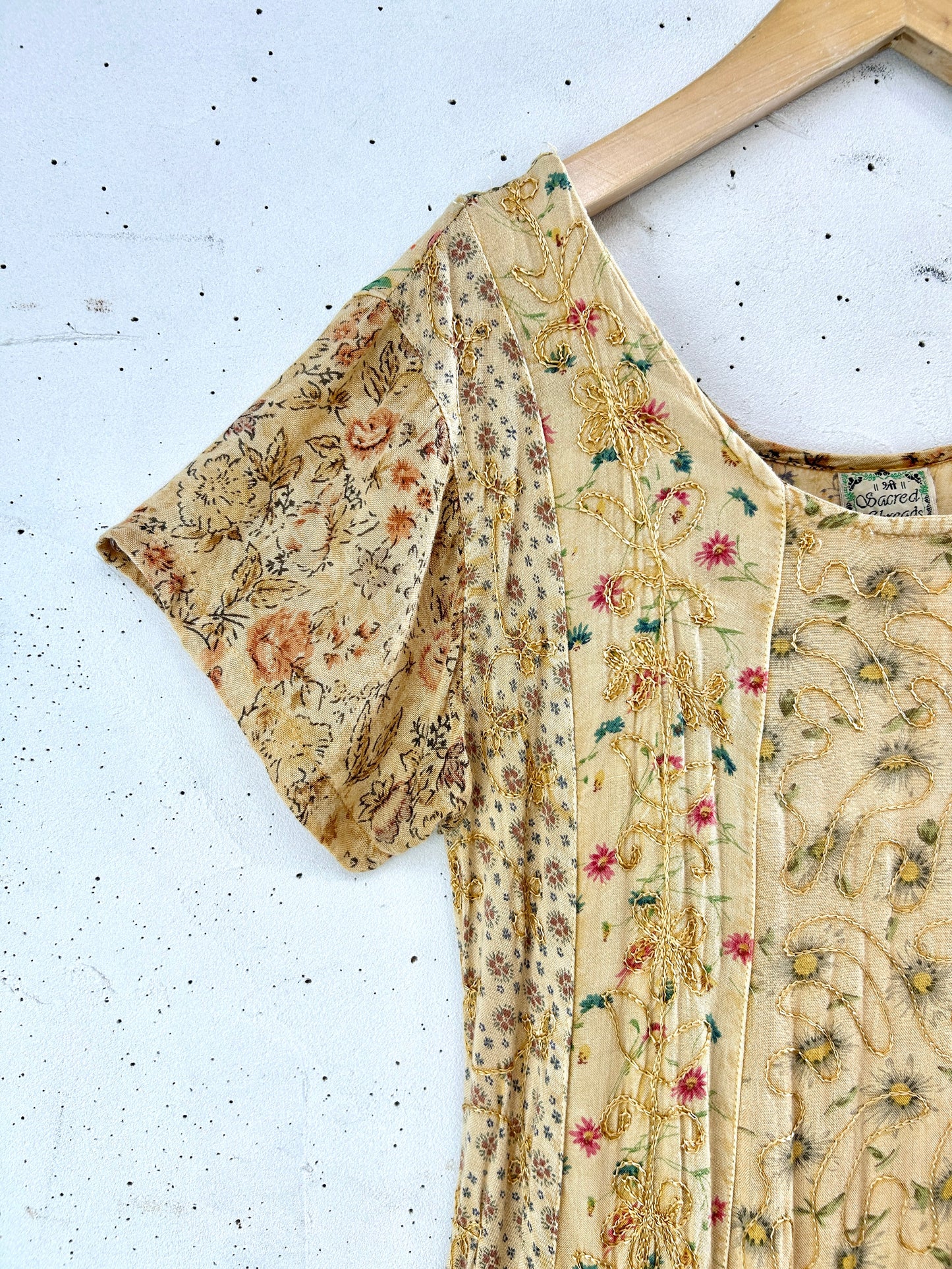 Vintage Rayon Dress [F32845]