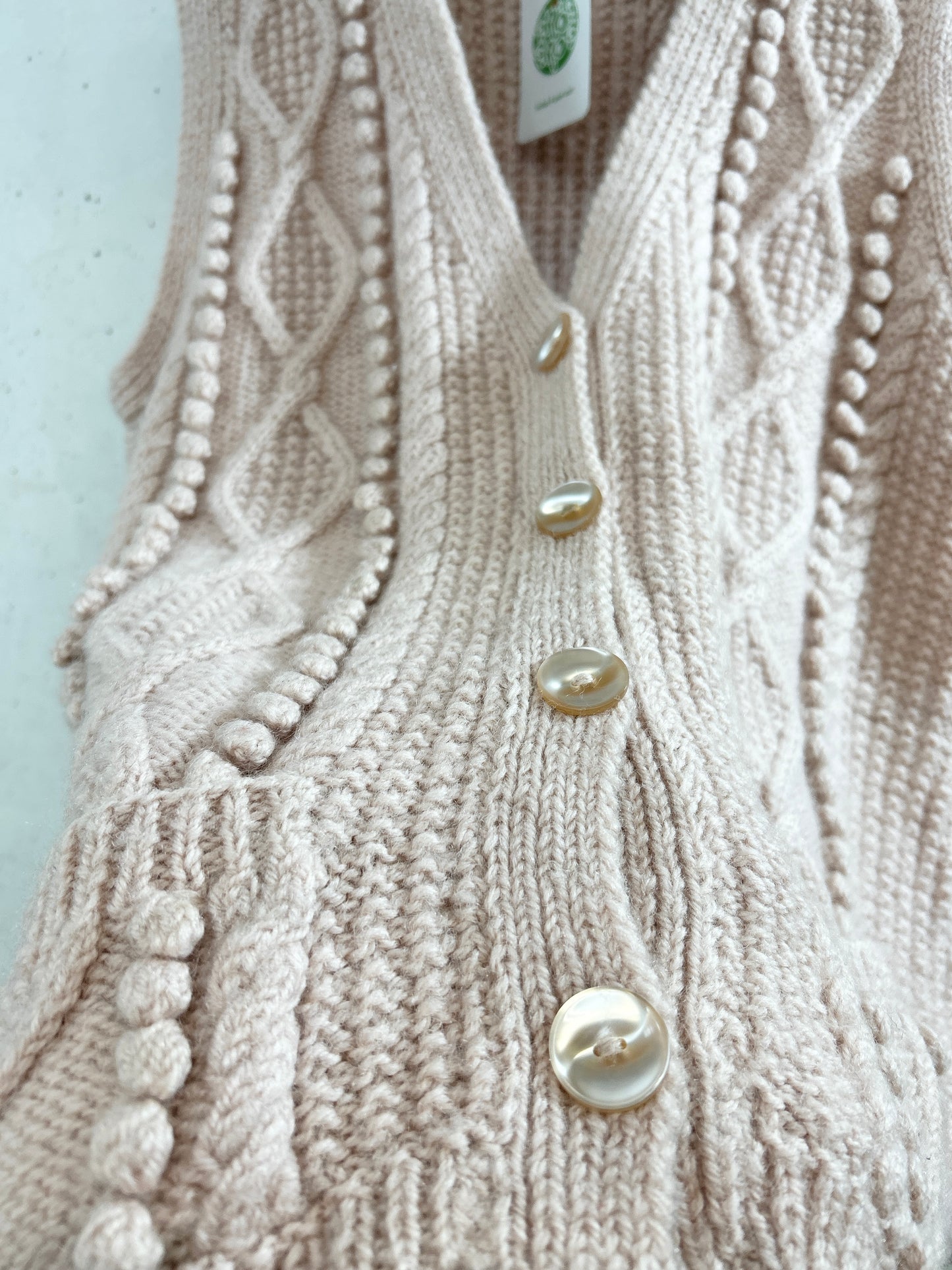 Vintage Knit Vest [K30920]