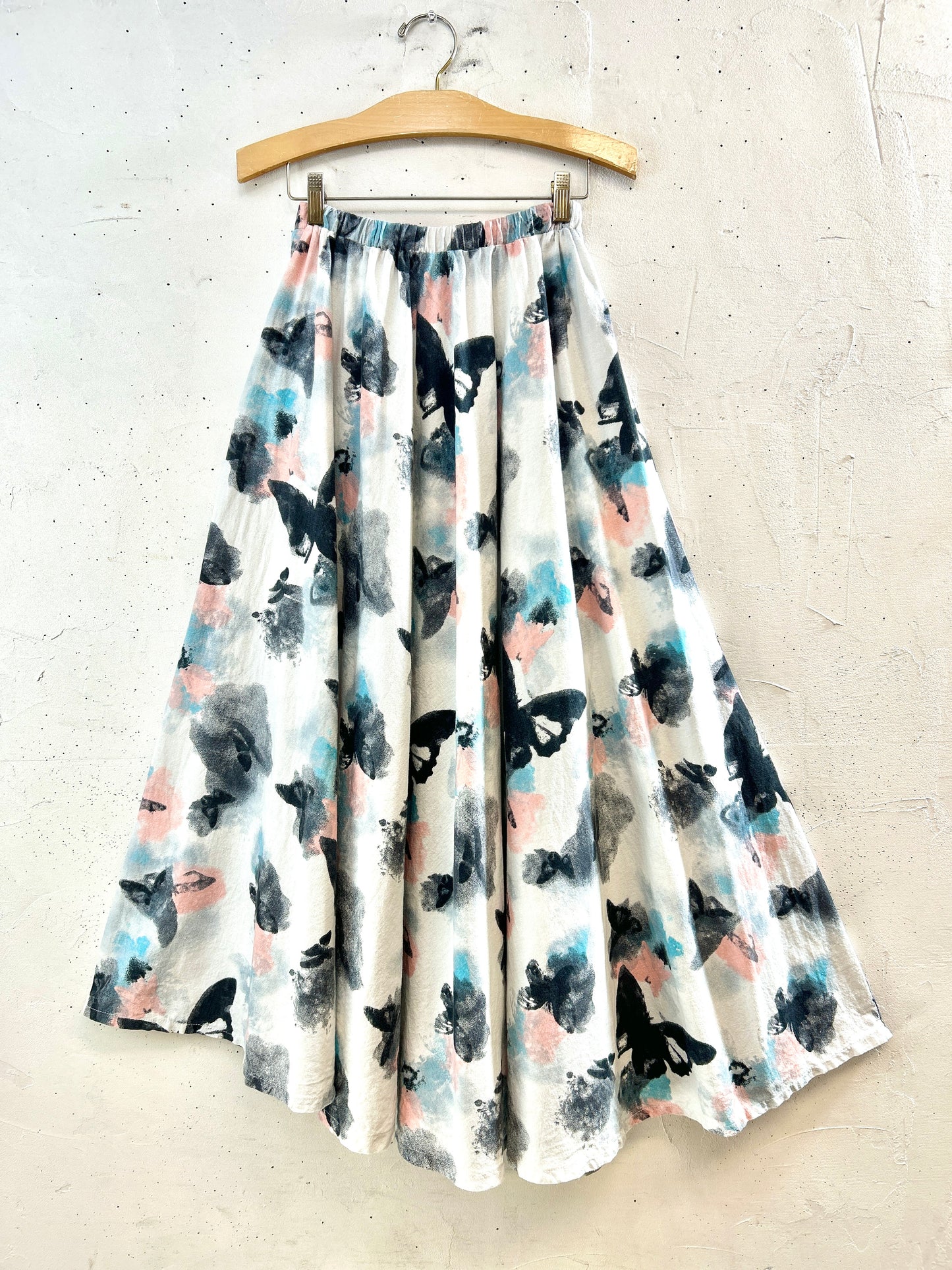 Vintage Hand-printed Skirt [K30792]