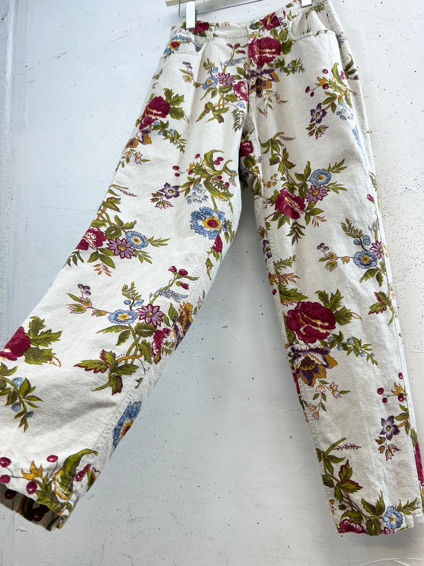Vintage Linen Pants [E32409]