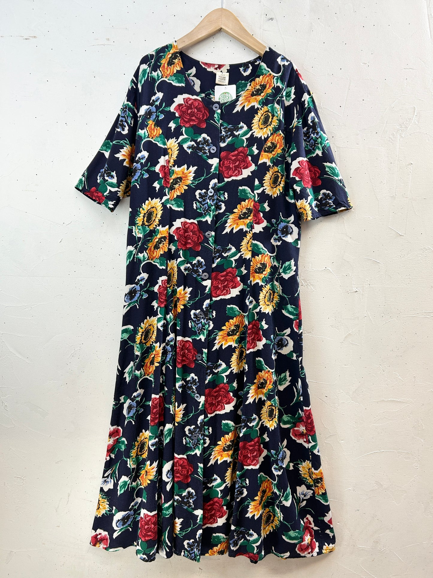 Vintage Flower Dress [H30805]