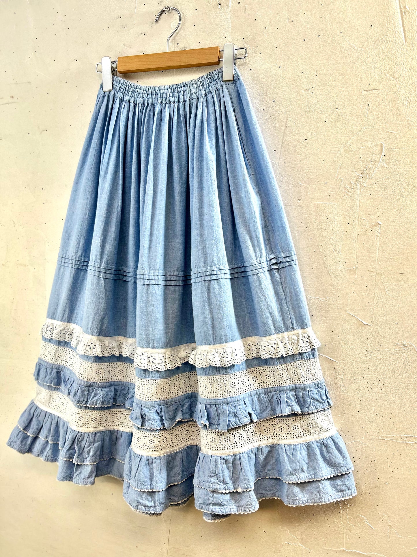 Vintage Tiered Skirt [F30506]