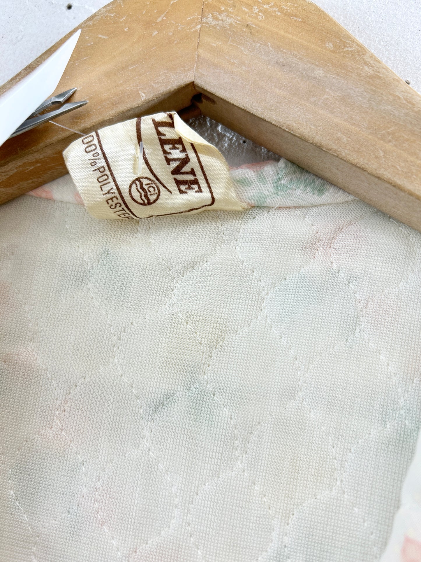 ’70s Vintage Quilting Gown [I30306]