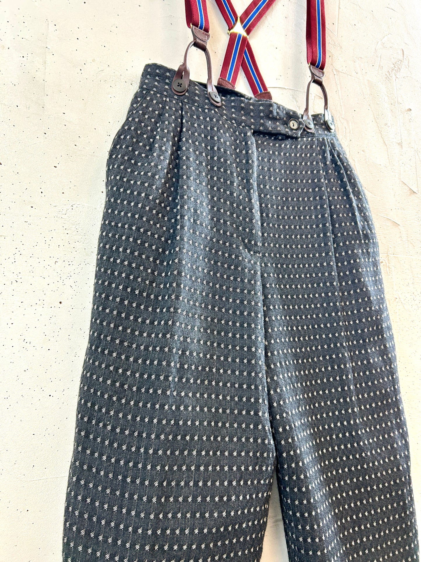 Vintage Check Pants  [K30878]