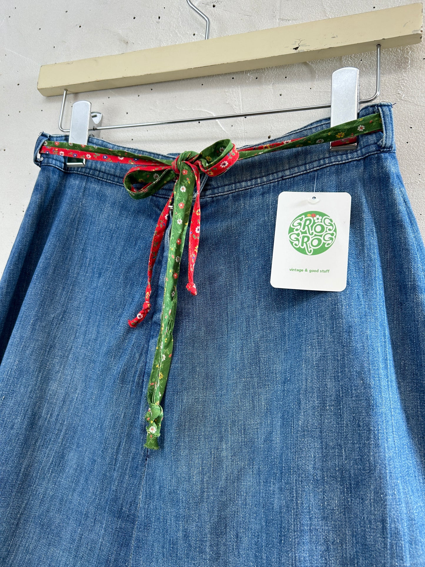 Vintage Denim Skirt [G33227]