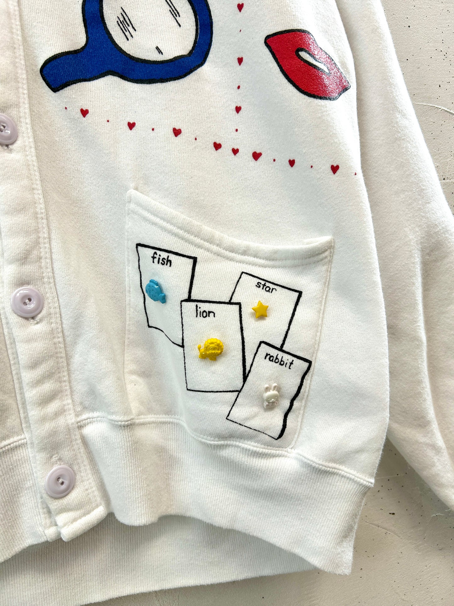 Vintage Sweat Cardigan [E32276]