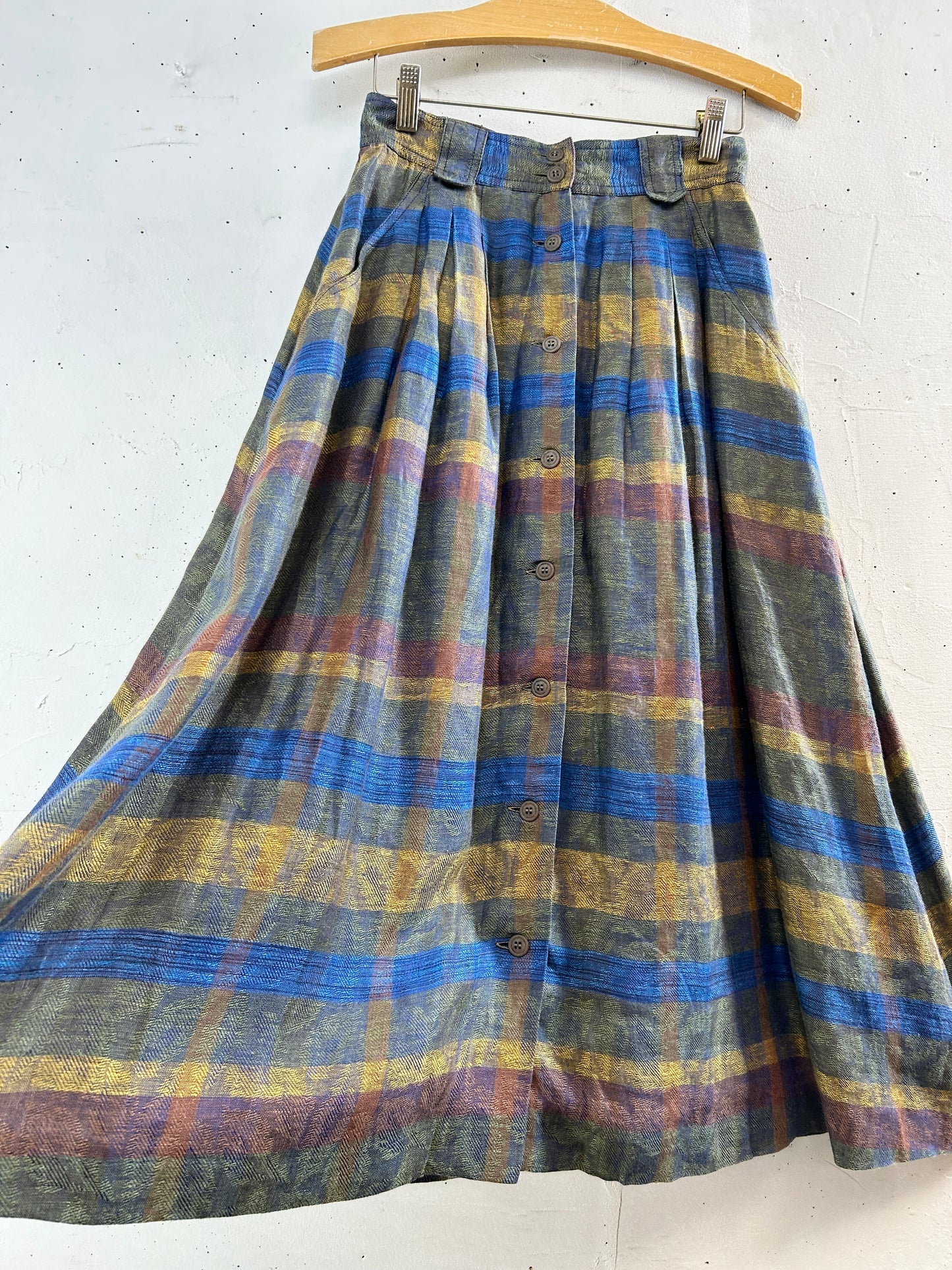 Vintage Check Skirt〜MADE IN ITALY〜 [K30806]