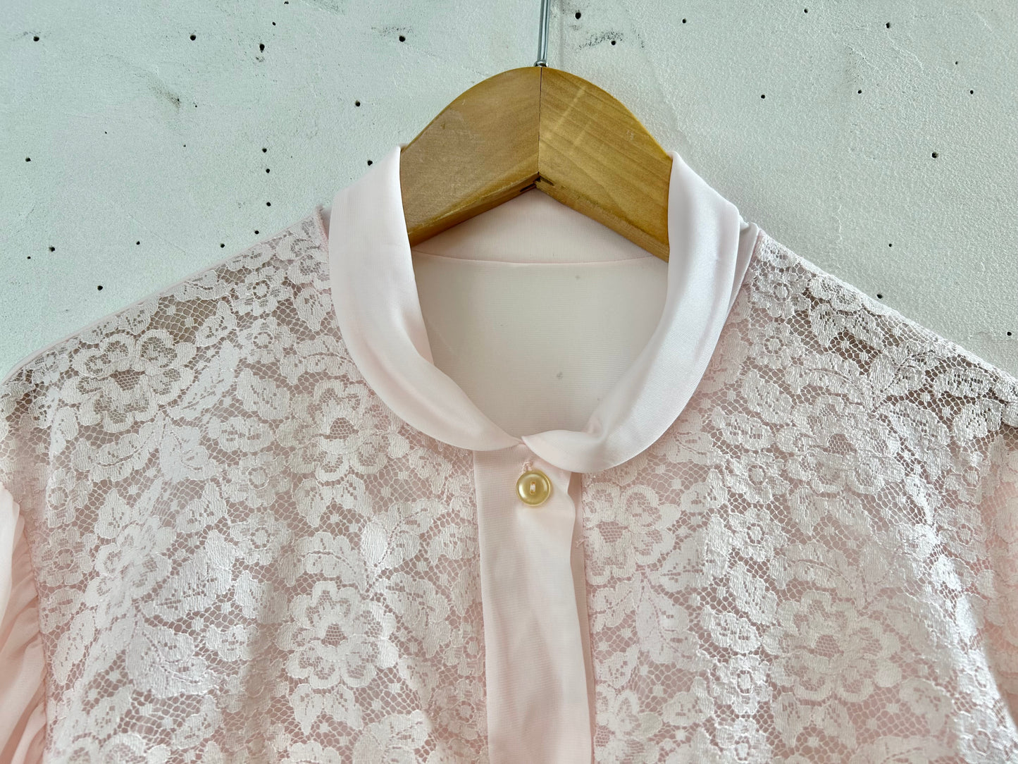 ’70s Vintage Lingerie Short Gown [G30673]
