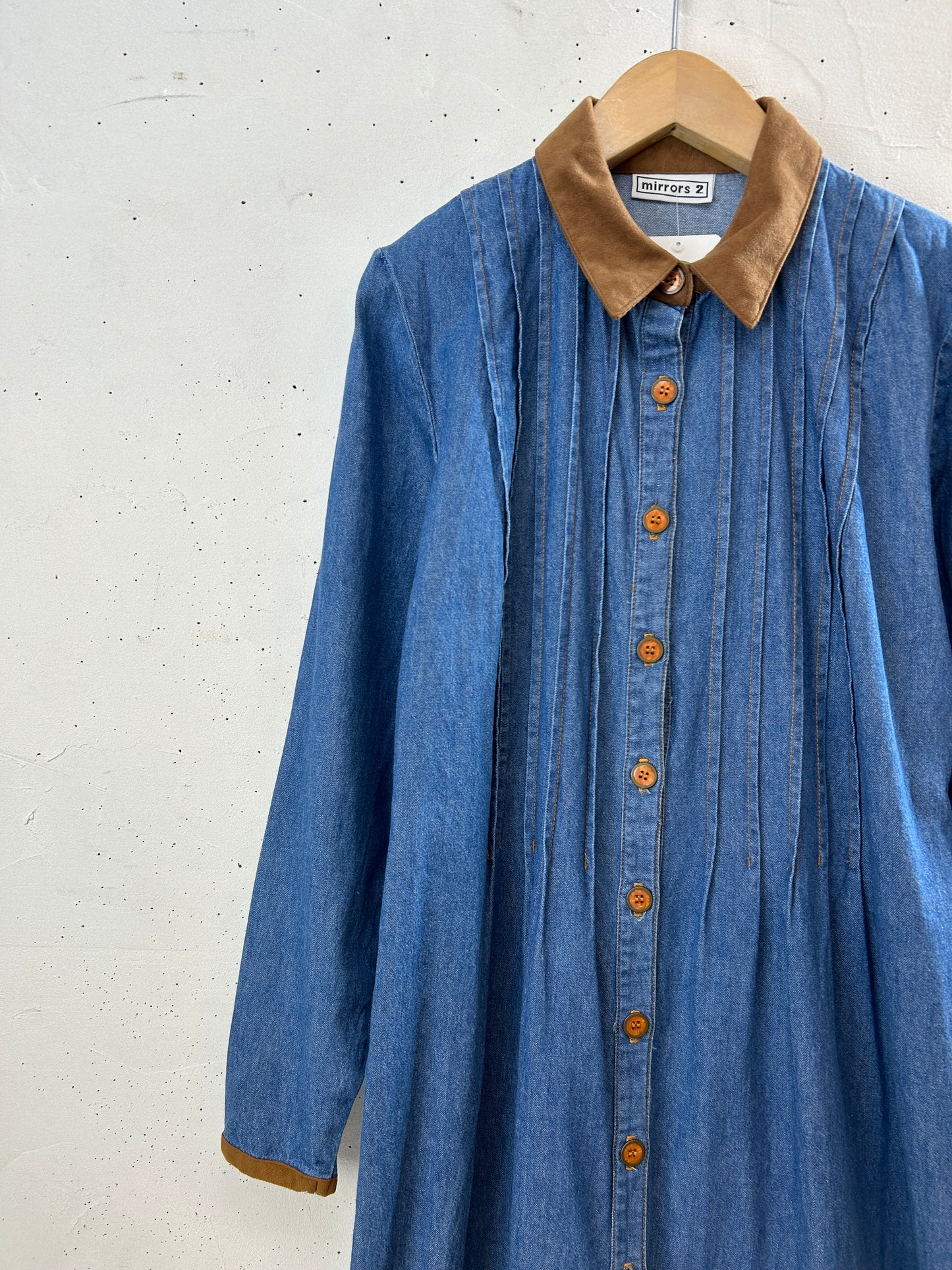 Vintage Denim Dress [I30199]