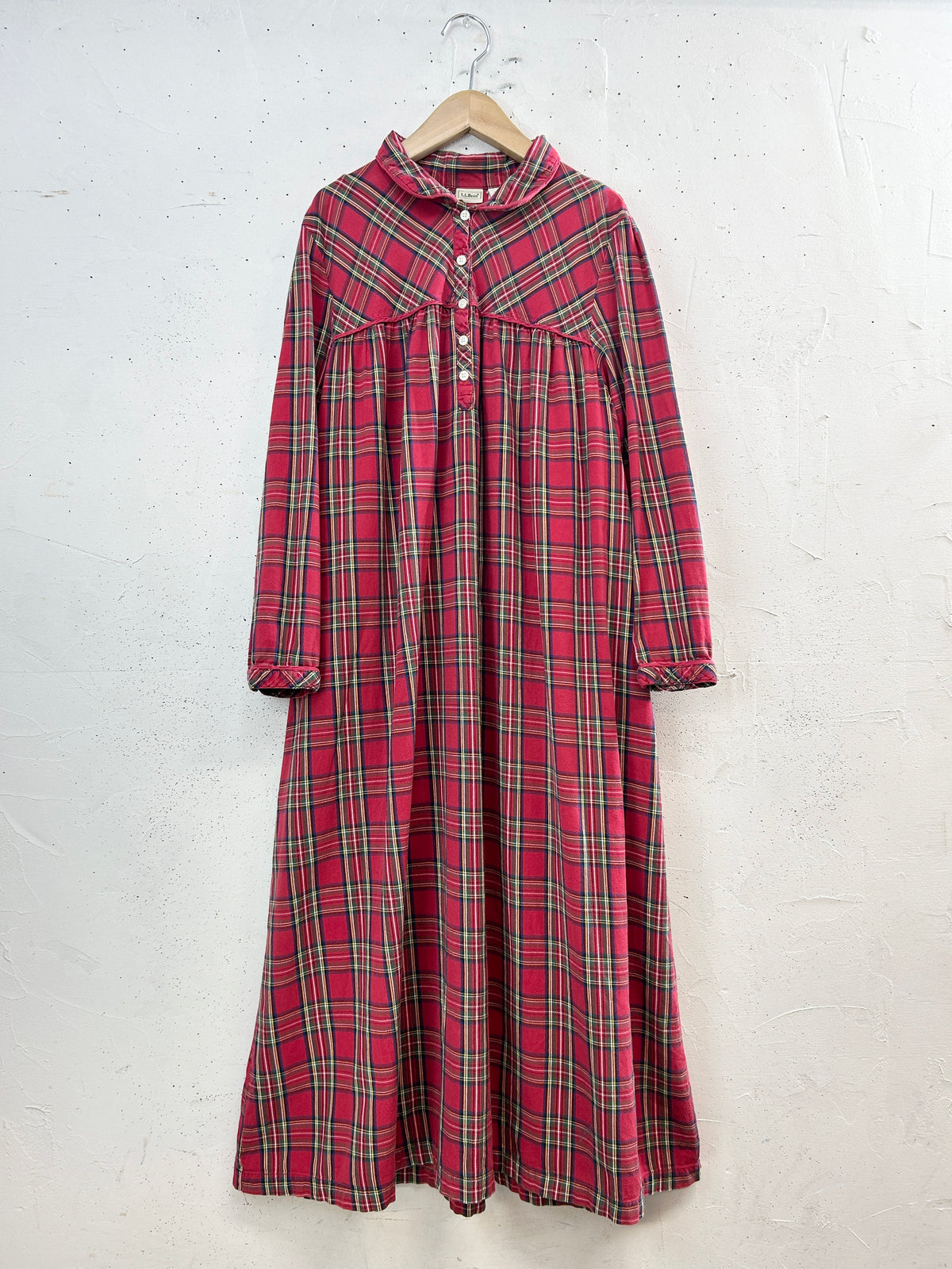 Vintage Plaid Dress 〜L.L.Bean〜[I33796]
