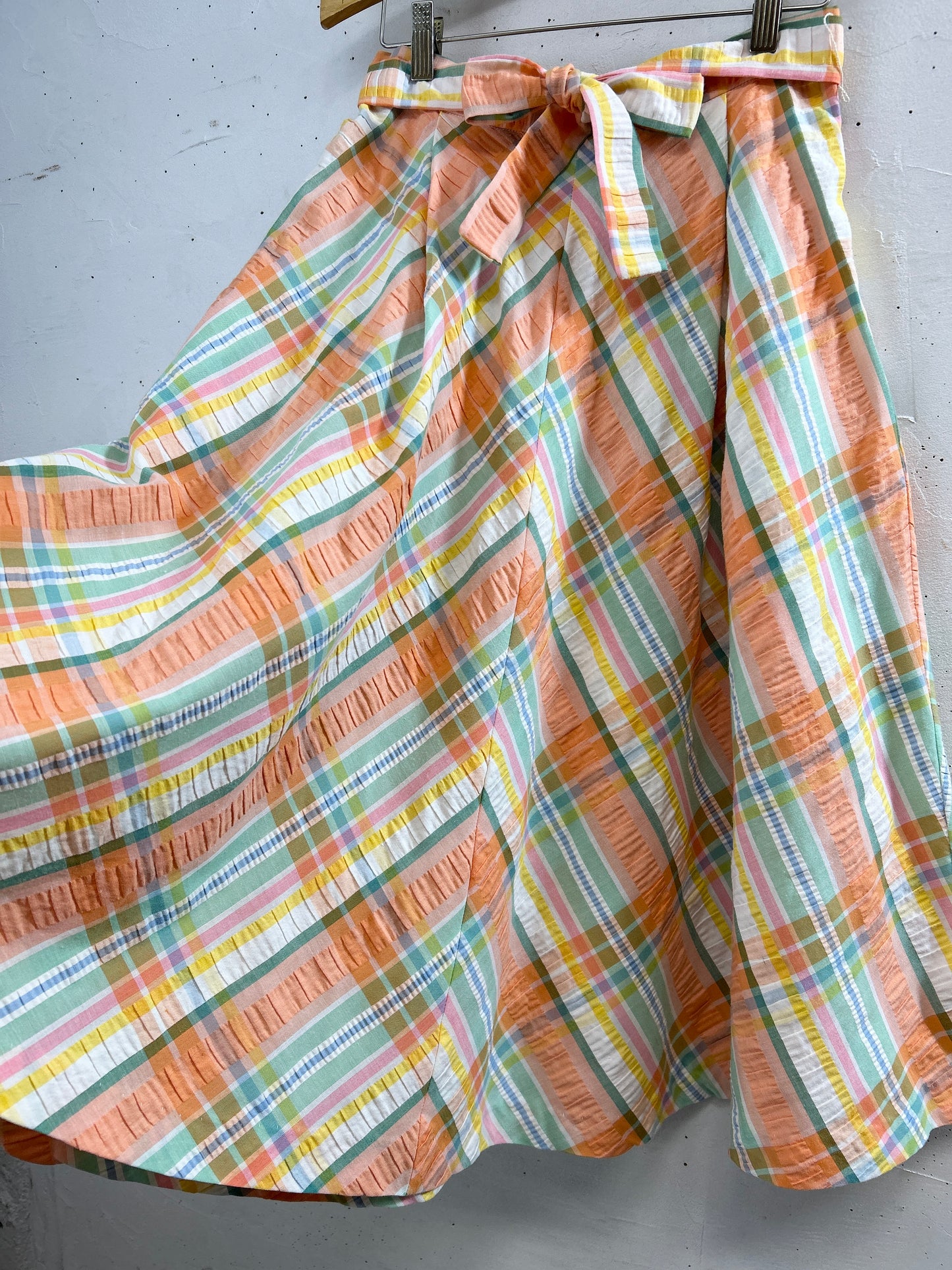 Vintage Check Skirt 〜MADE IN USA〜 [B31492]