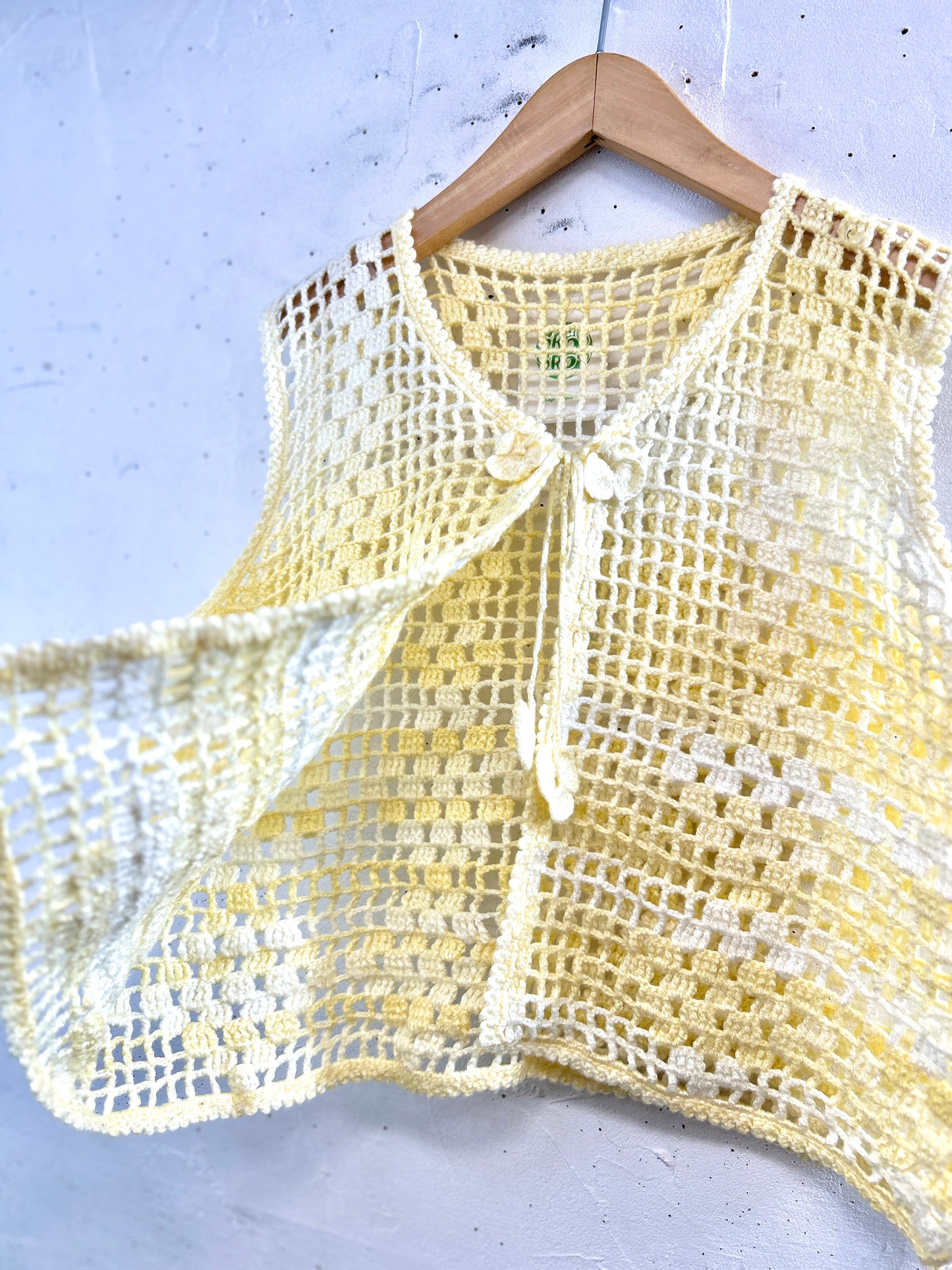 Vintage Knit Vest [A31290]