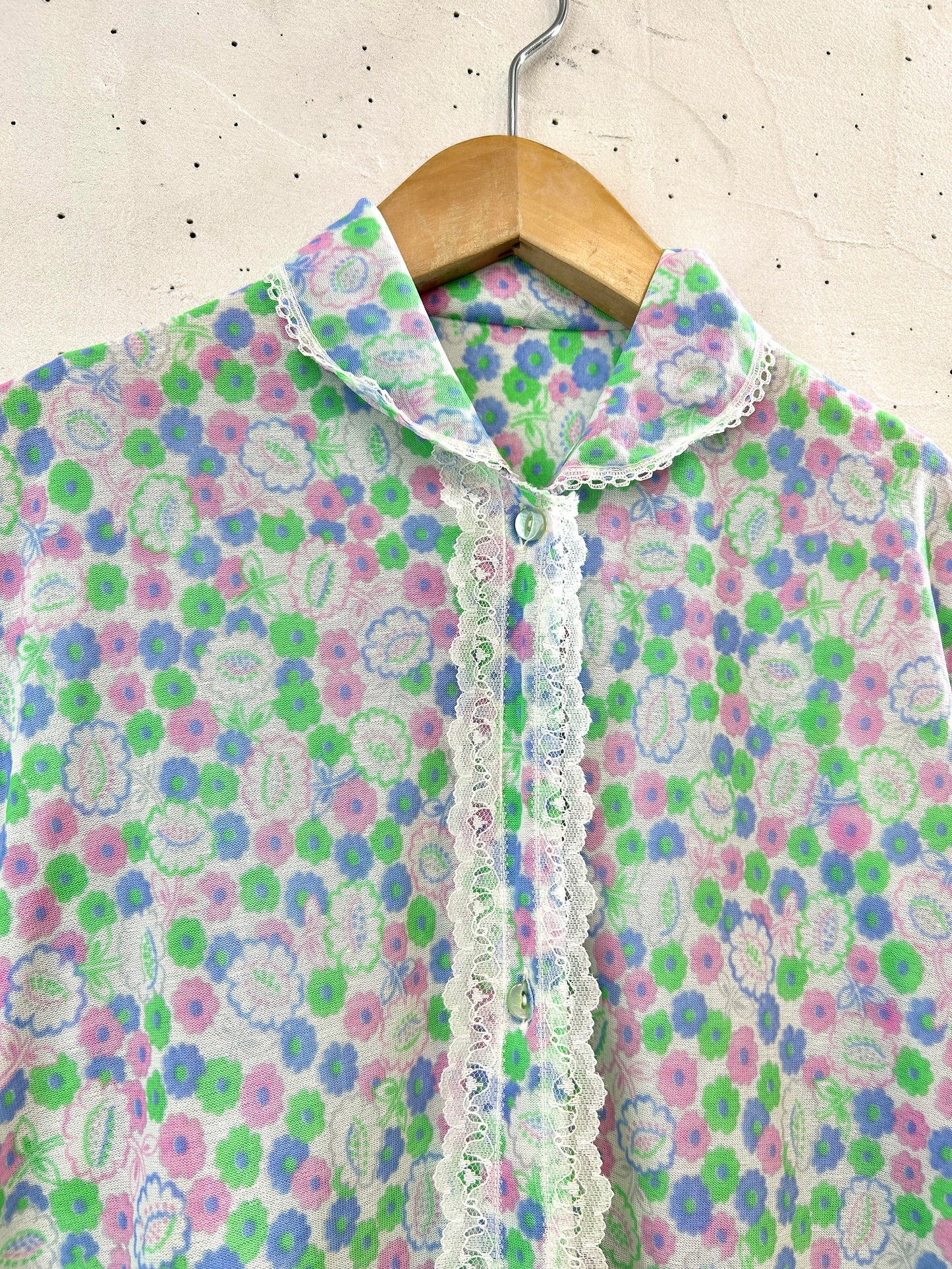 Vintage Flower Shirt [E32272]