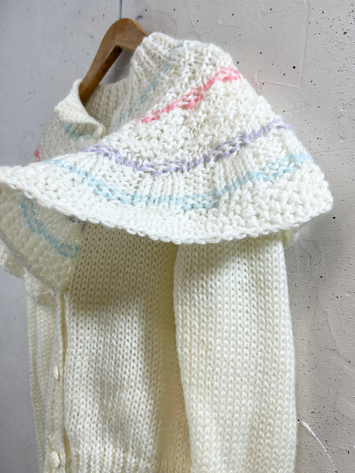 Vintage Knit Cardigan [I34003]