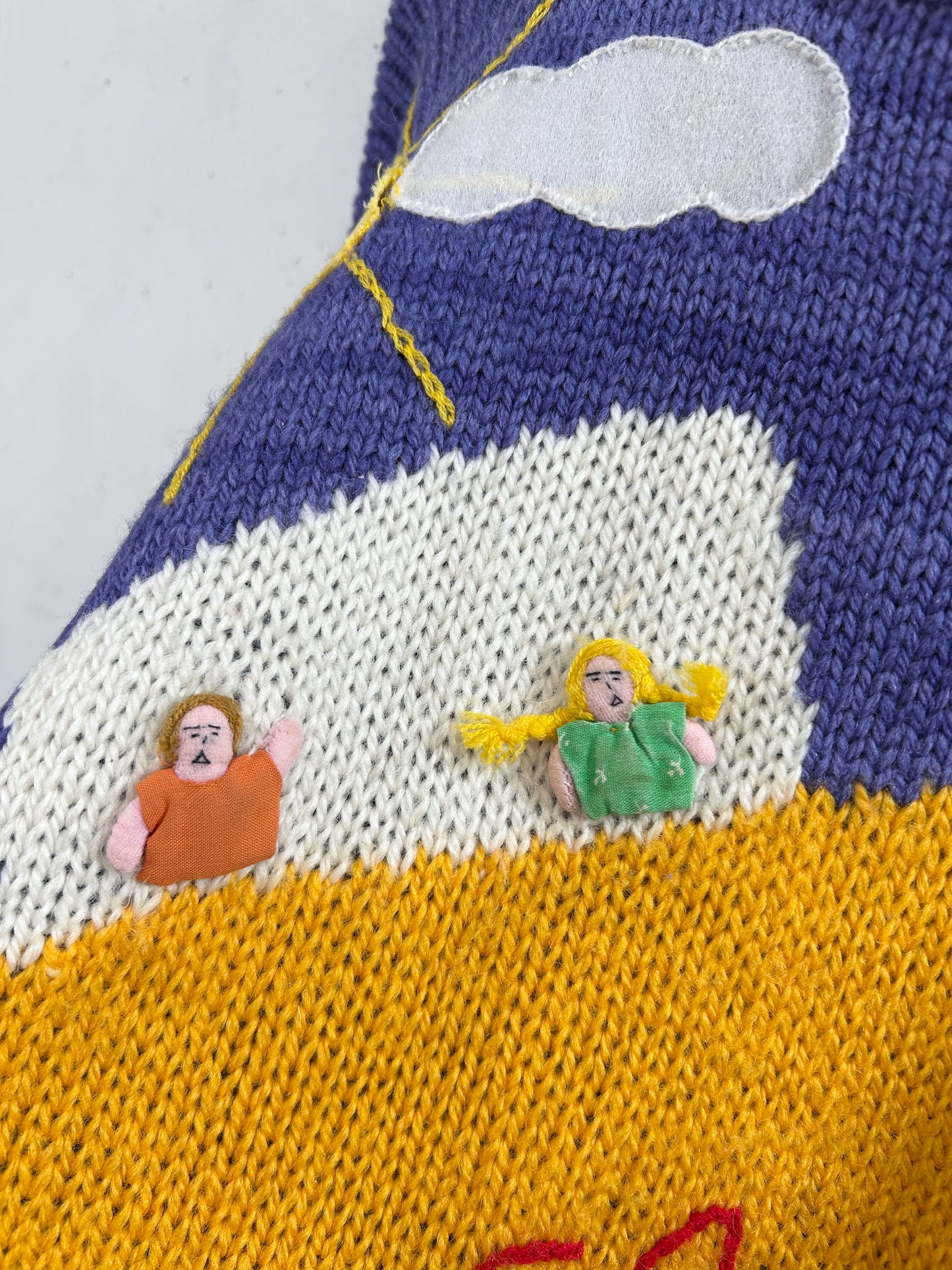 Vintage Hand Knit Sweater 〜MADE IN PERU〜 [A31229]