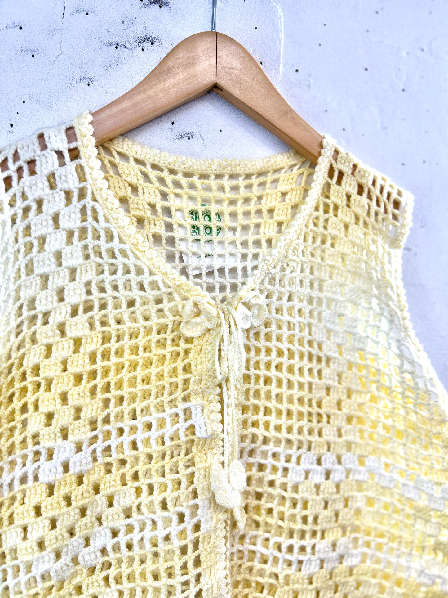 Vintage Knit Vest [A31290]