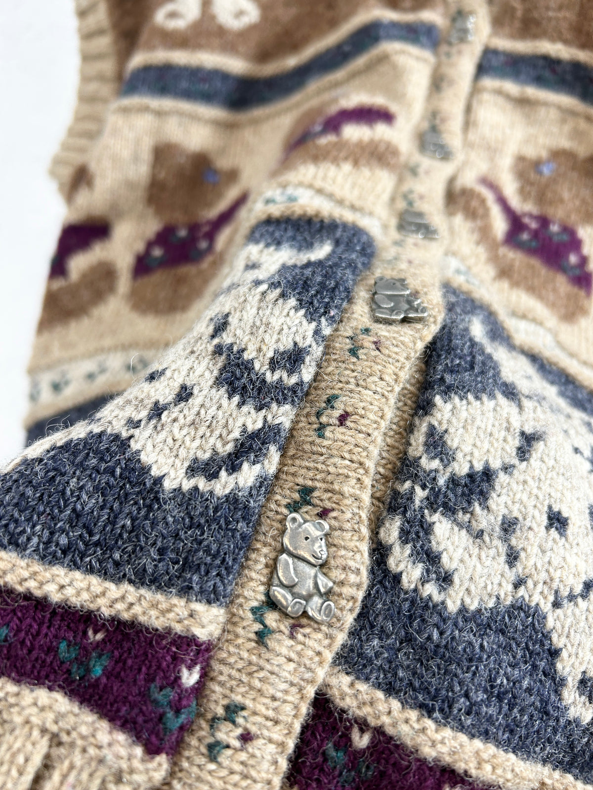 Vintage Knit Vest [J34331]