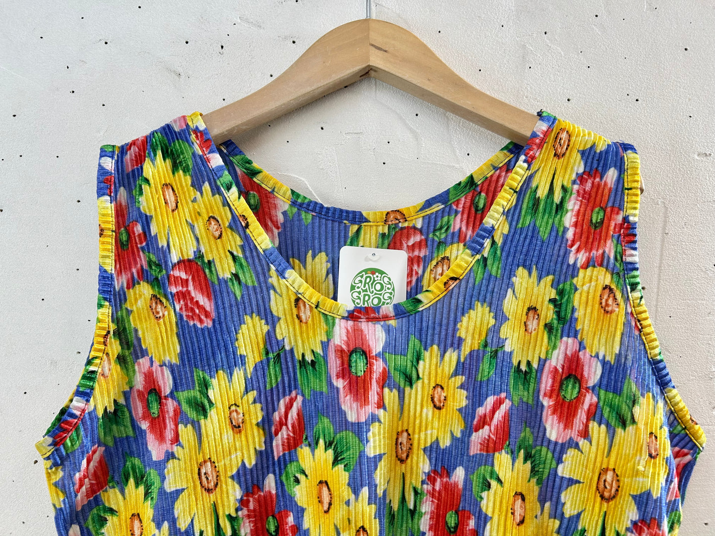 Vintage Pleats Tops [G30610]