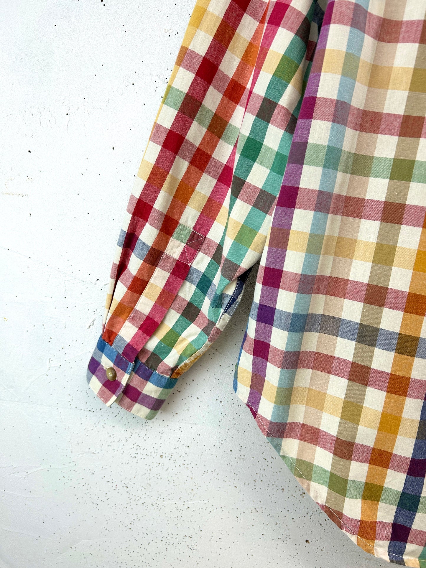 Vintage  Plaid Shirt  〜Lizsport〜[E32429]