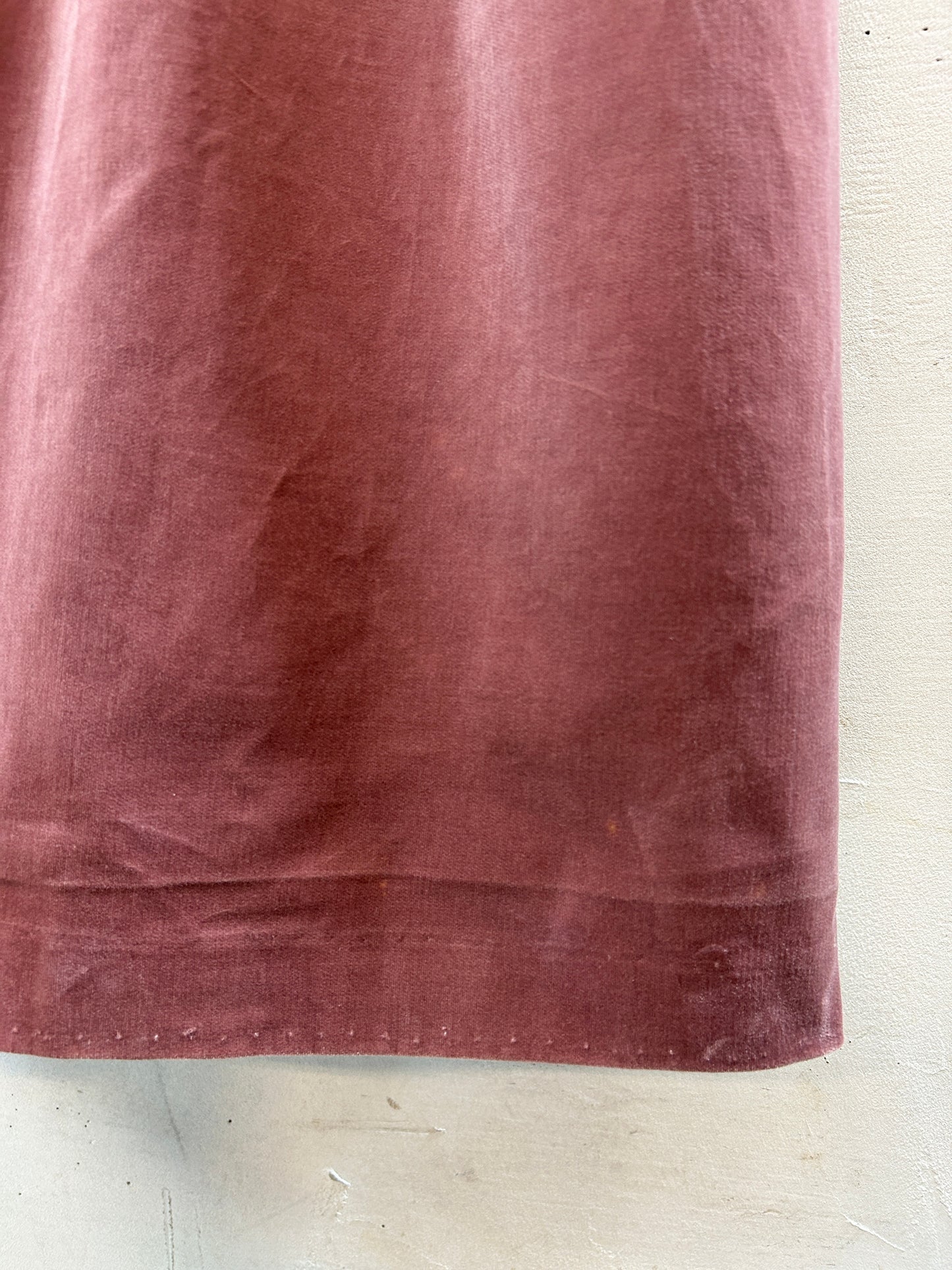 Vintage Velour Dress [J30473]