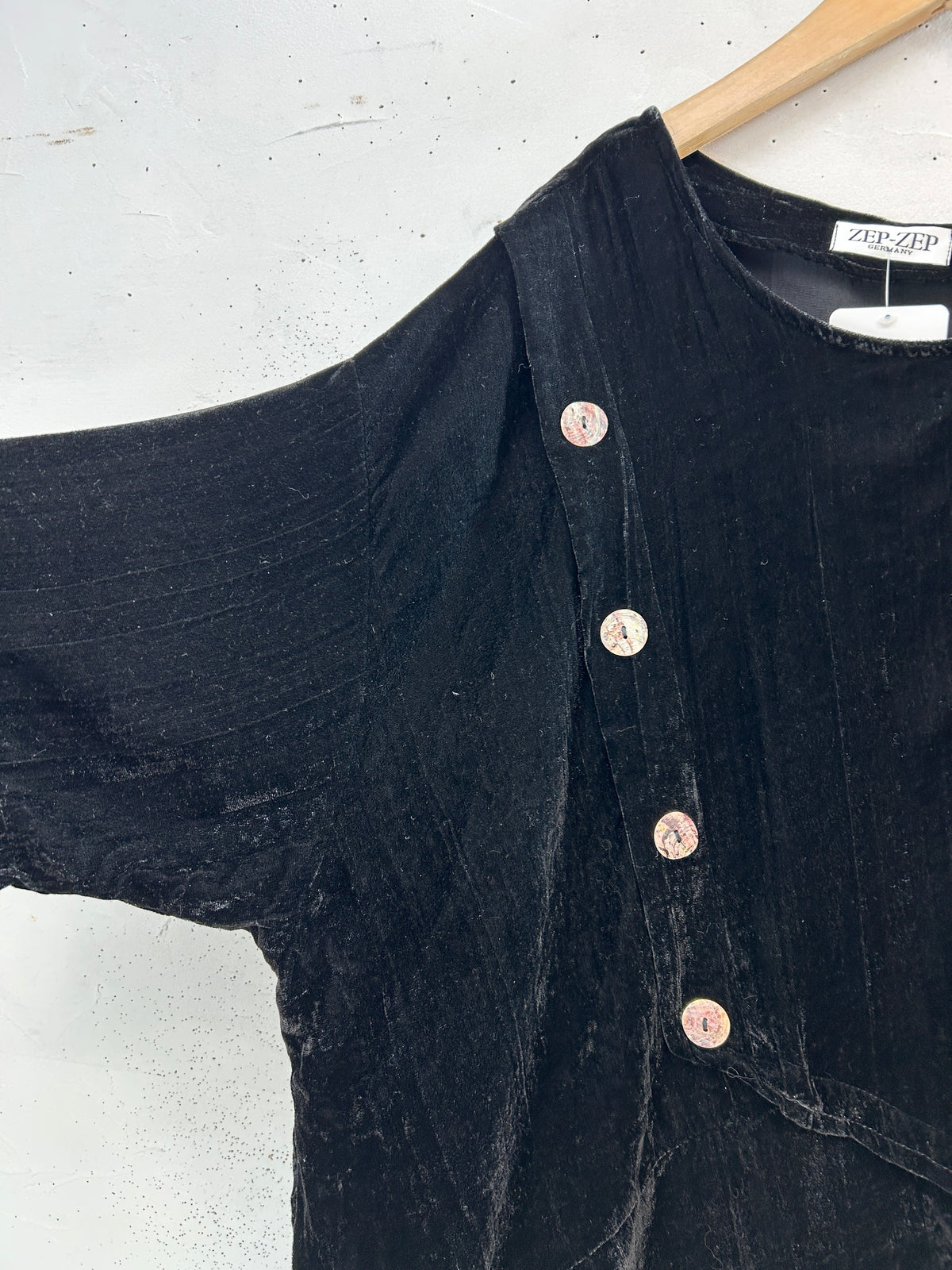 Vintage Velour Tops [I33884]