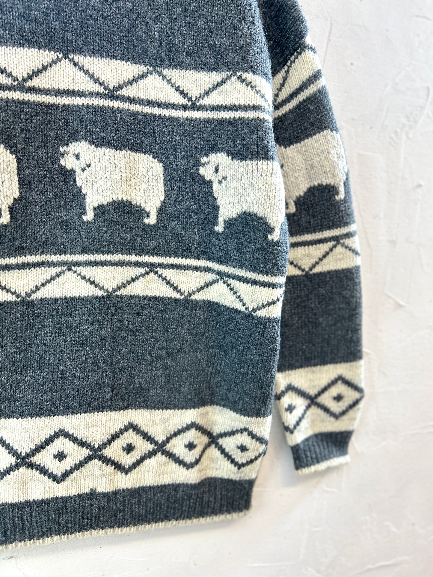 Vintage Knit Cardigan [K30802]