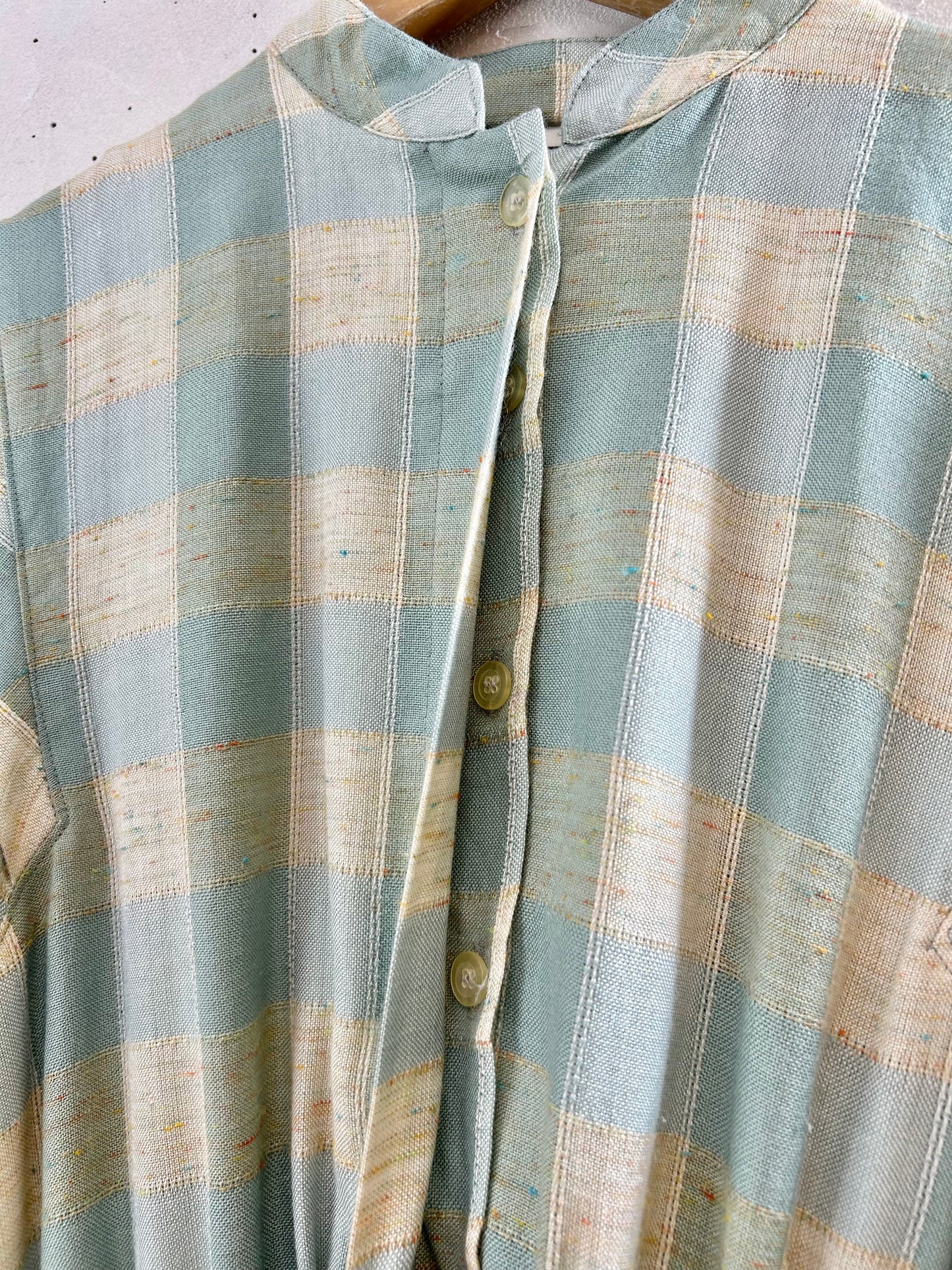Vintage Plaid Dress 〜C&A〜 [G30723]