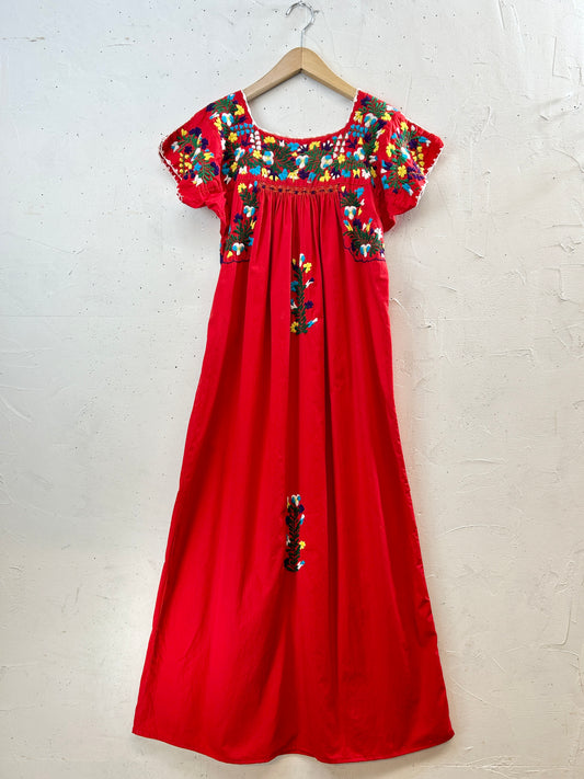 Vintage San Antonino Embroidery Dress [H30946]