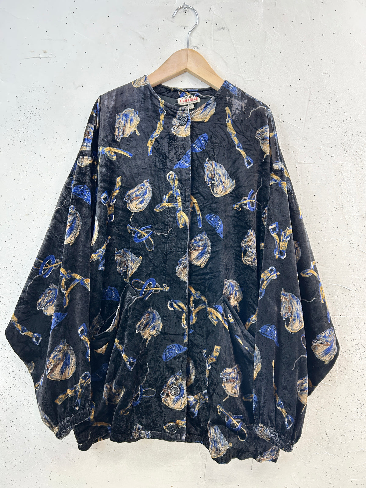 Vintage Velour Jacket [I34009]