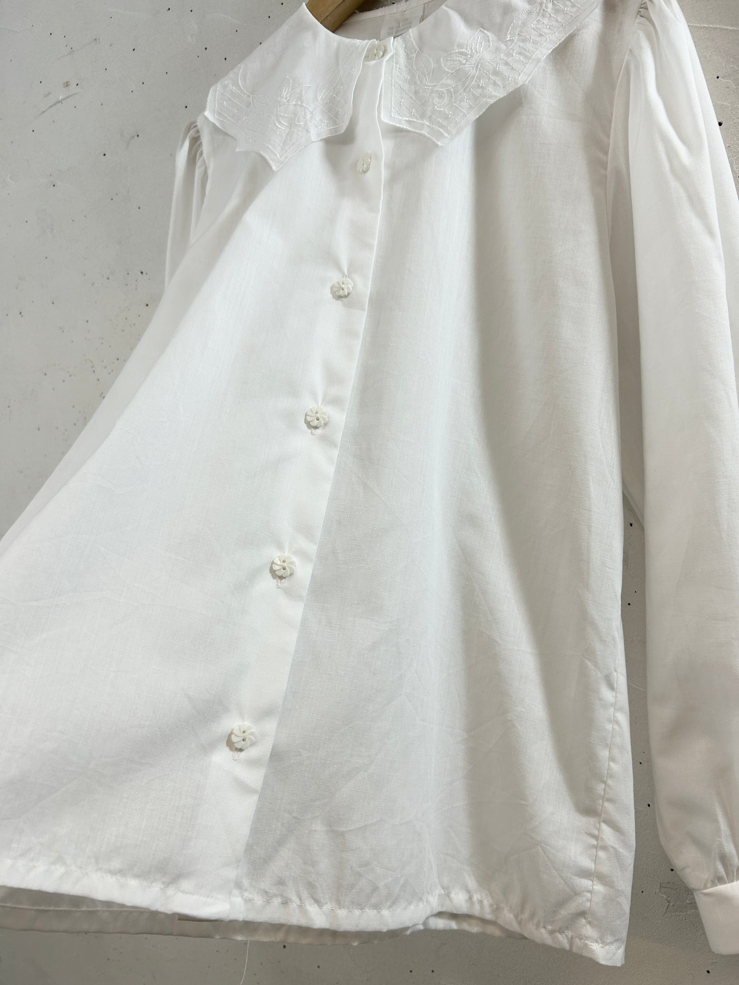 Vintage White Blouse [H30785]