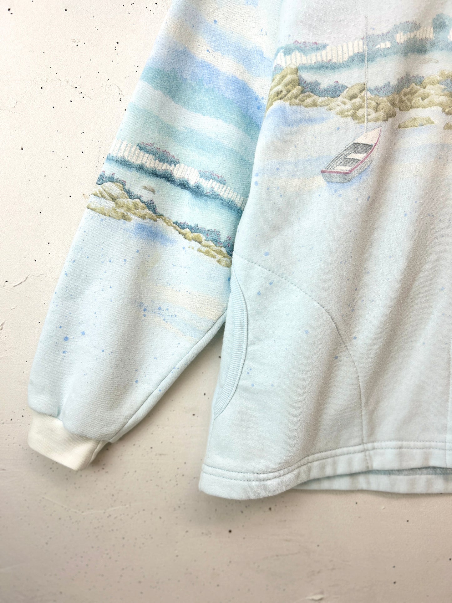 Vintage Sweat Cardigan MADE IN USA [J30589]