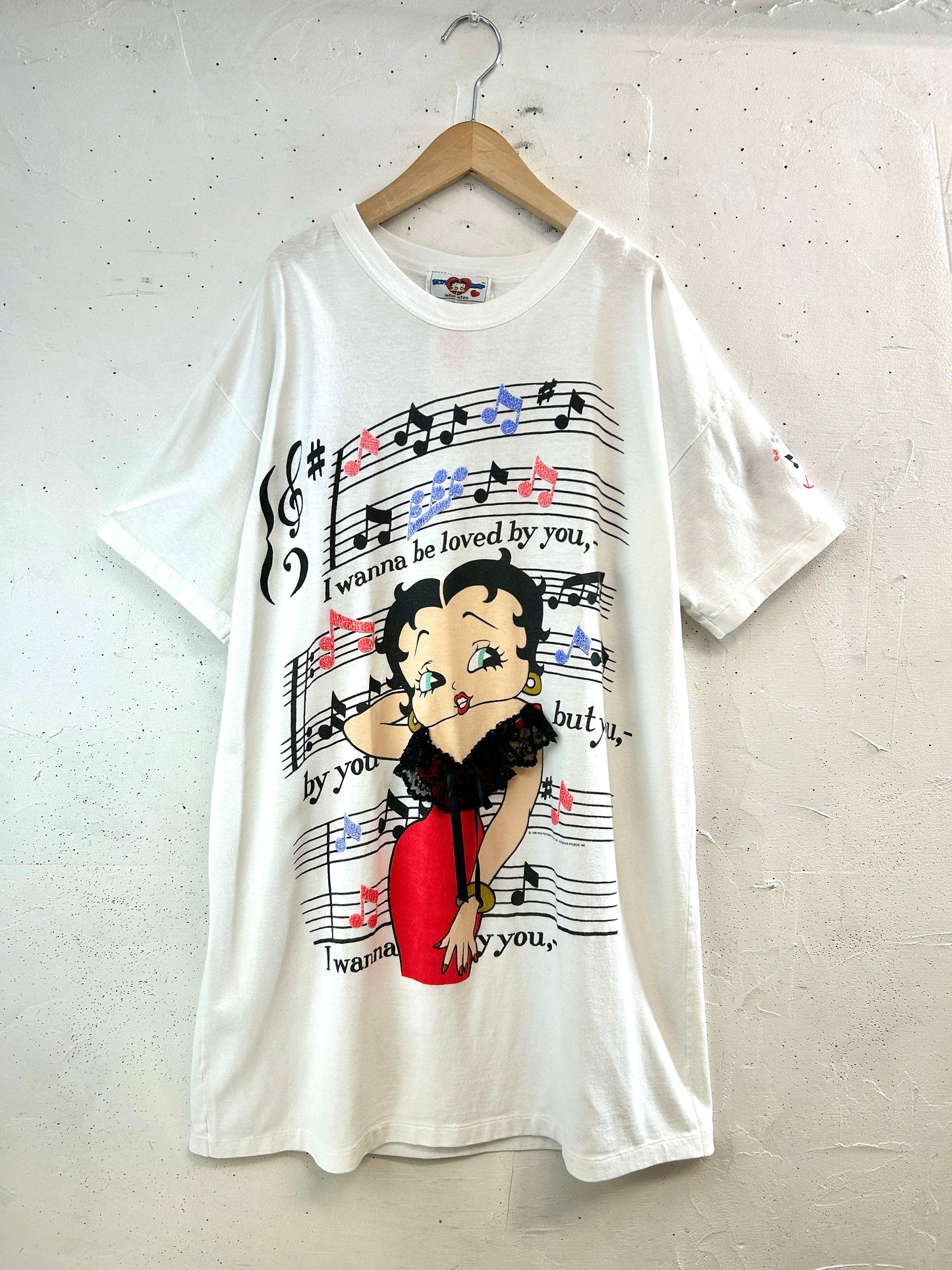 ’90s Big T-Shirt 〜BEDY BOOP〜 MADE IN USA [C31915]