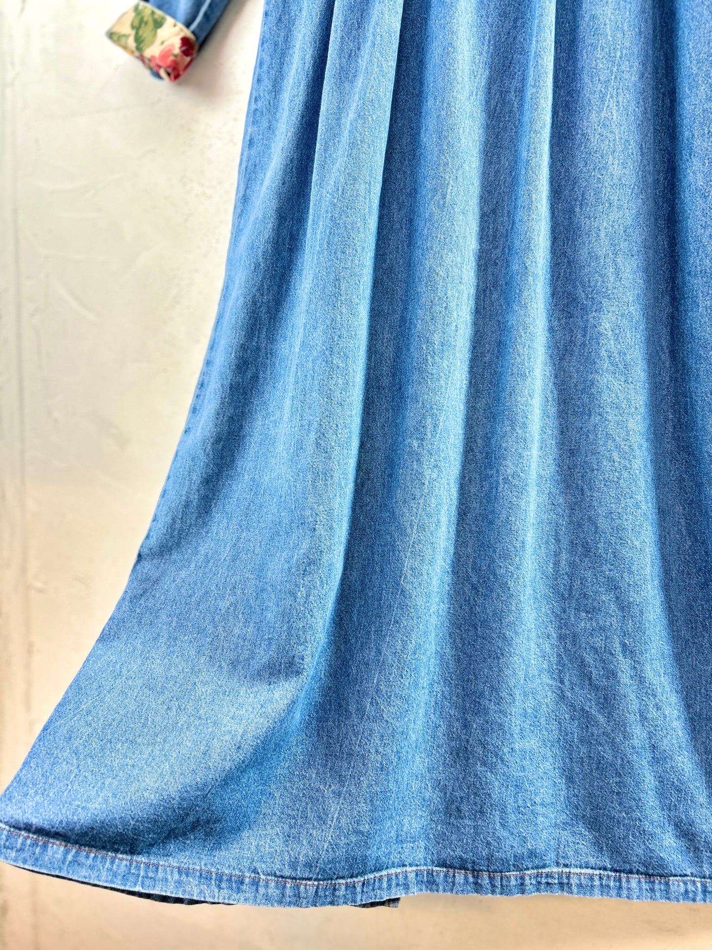 Vintage Denim Dress MADE IN USA [J30531]