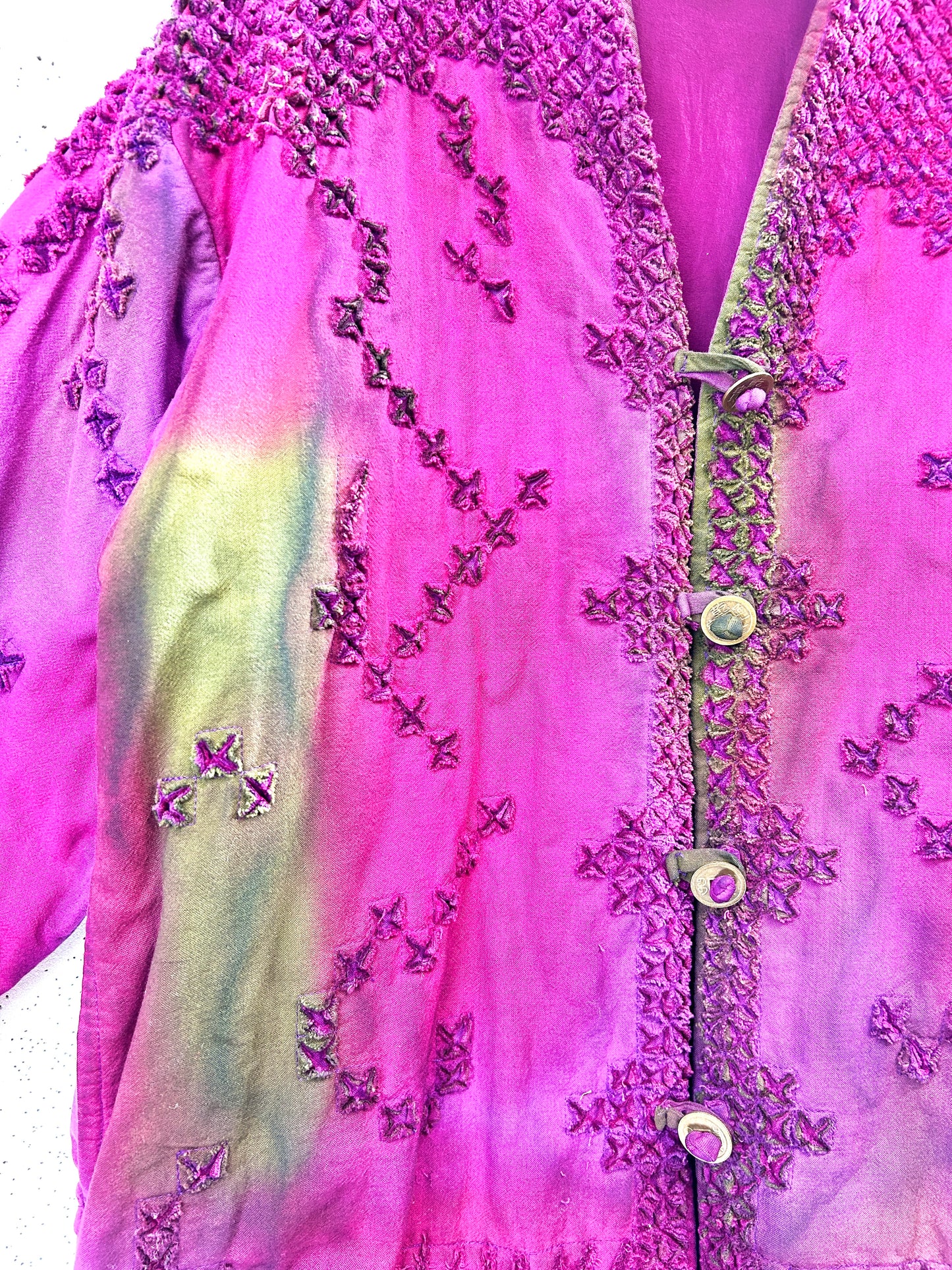 Vintage Slash Quilt Jacket [A31419]