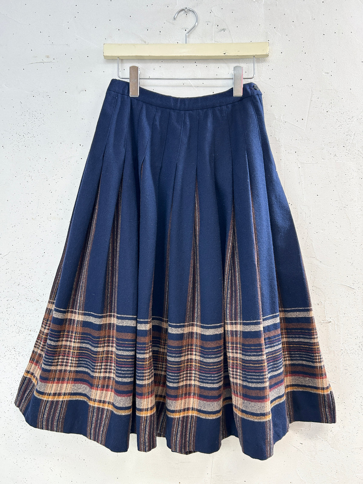 Vintage Plaid Skirt 〜Pendleton〜 [J34054]