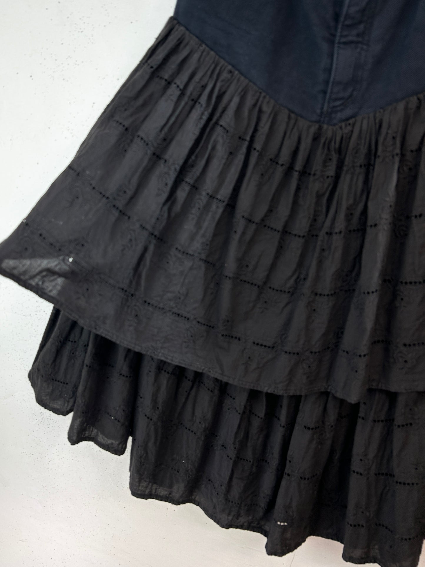 Vintage Denim Skirt  [F32763]