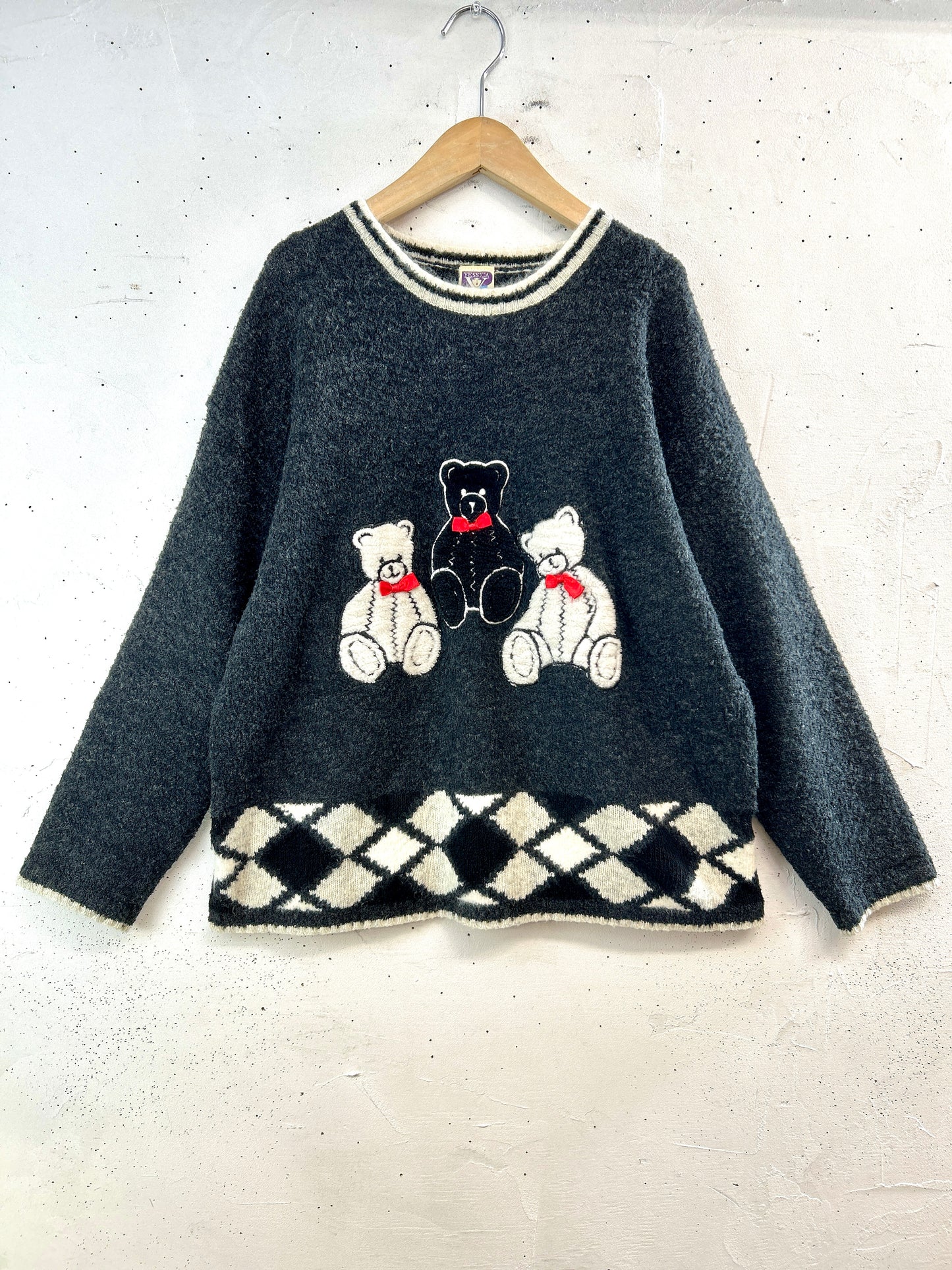 Vintage Fancy Knit Sweater 〜YESSICA〜 [B31625]