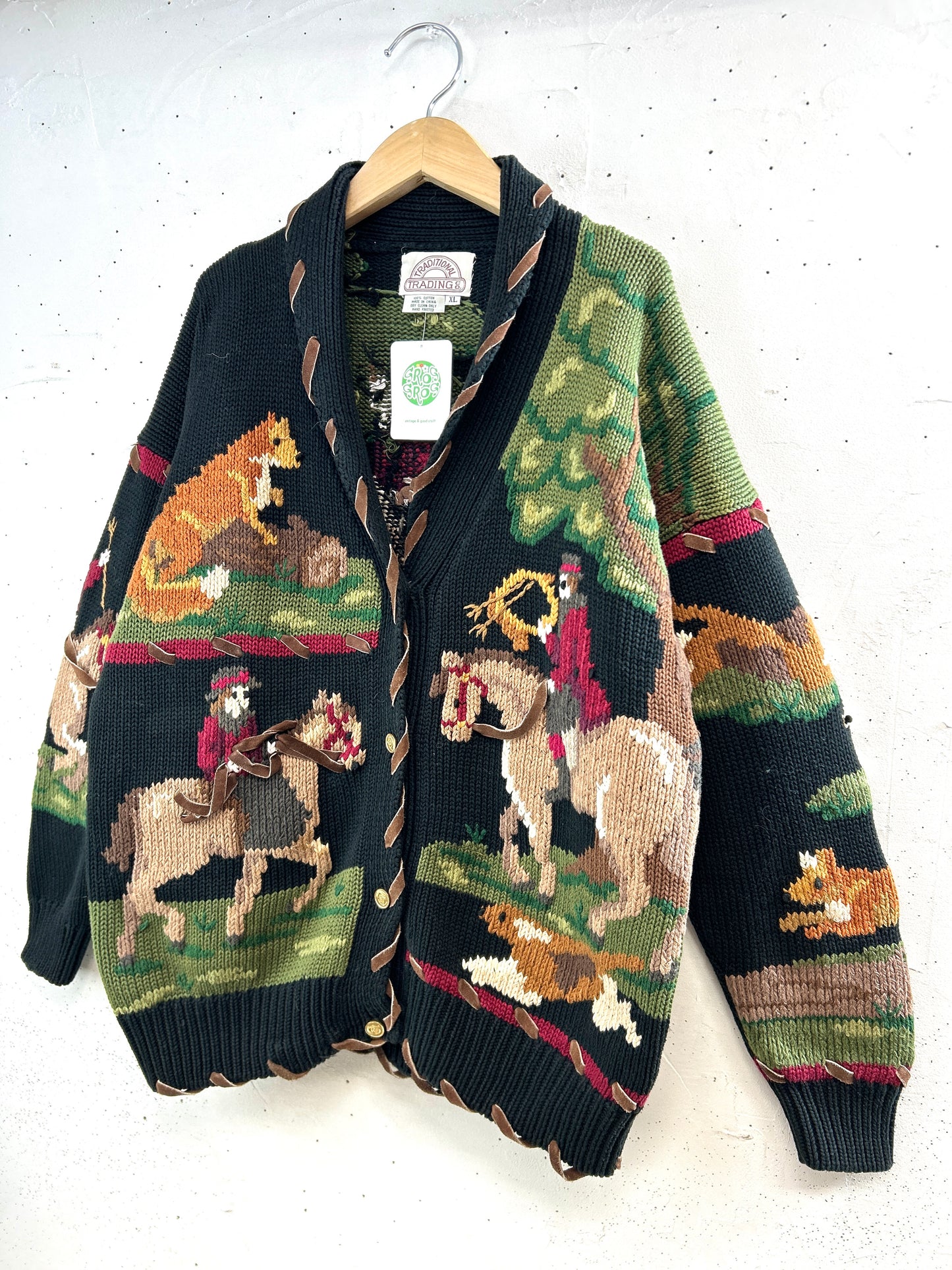 Vintage Knit Cardigan [A31312]