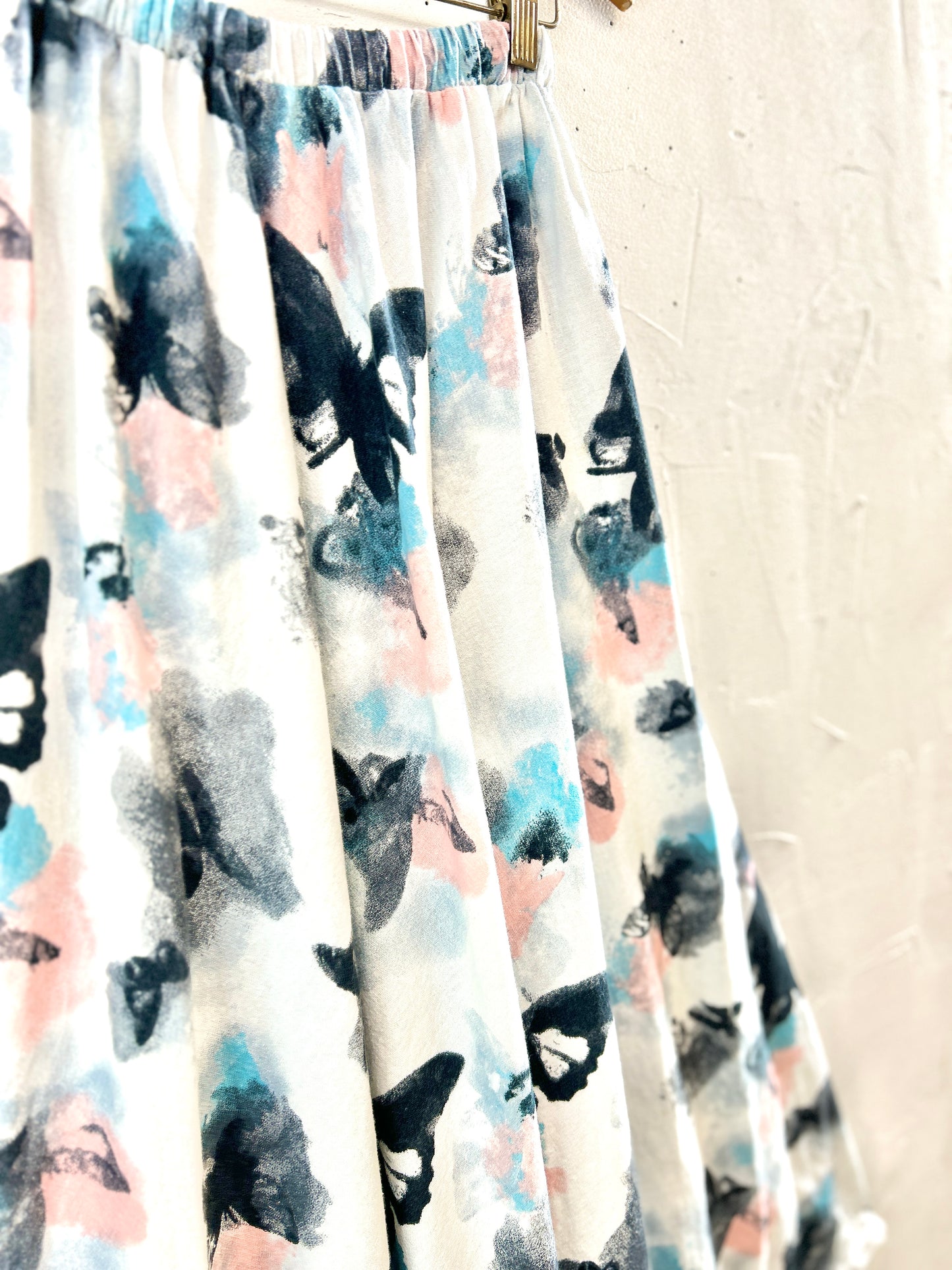 Vintage Hand-printed Skirt [K30792]