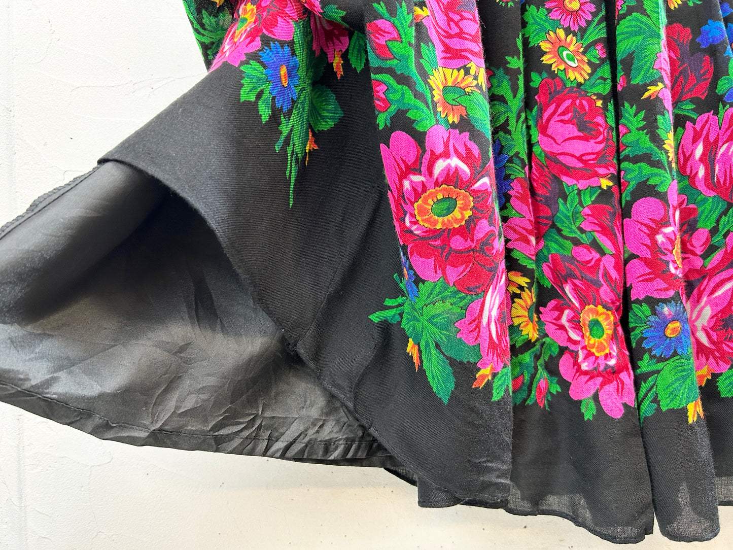 Vintage  Flower Skirt [H30909]