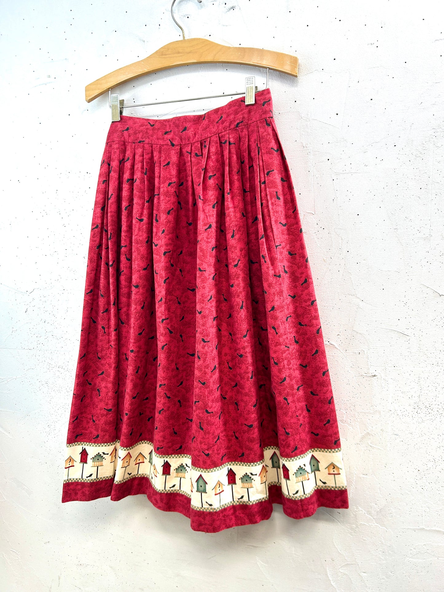 Vintage Bird Skirt [C31971]
